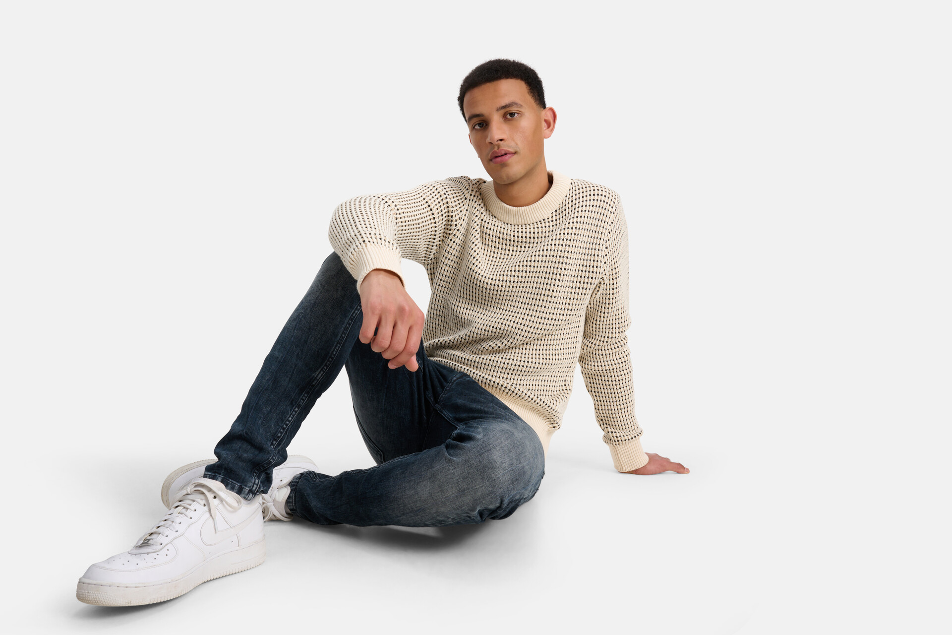 Skinny Jeans Blauw/Grijs L32 SHOEBY MEN