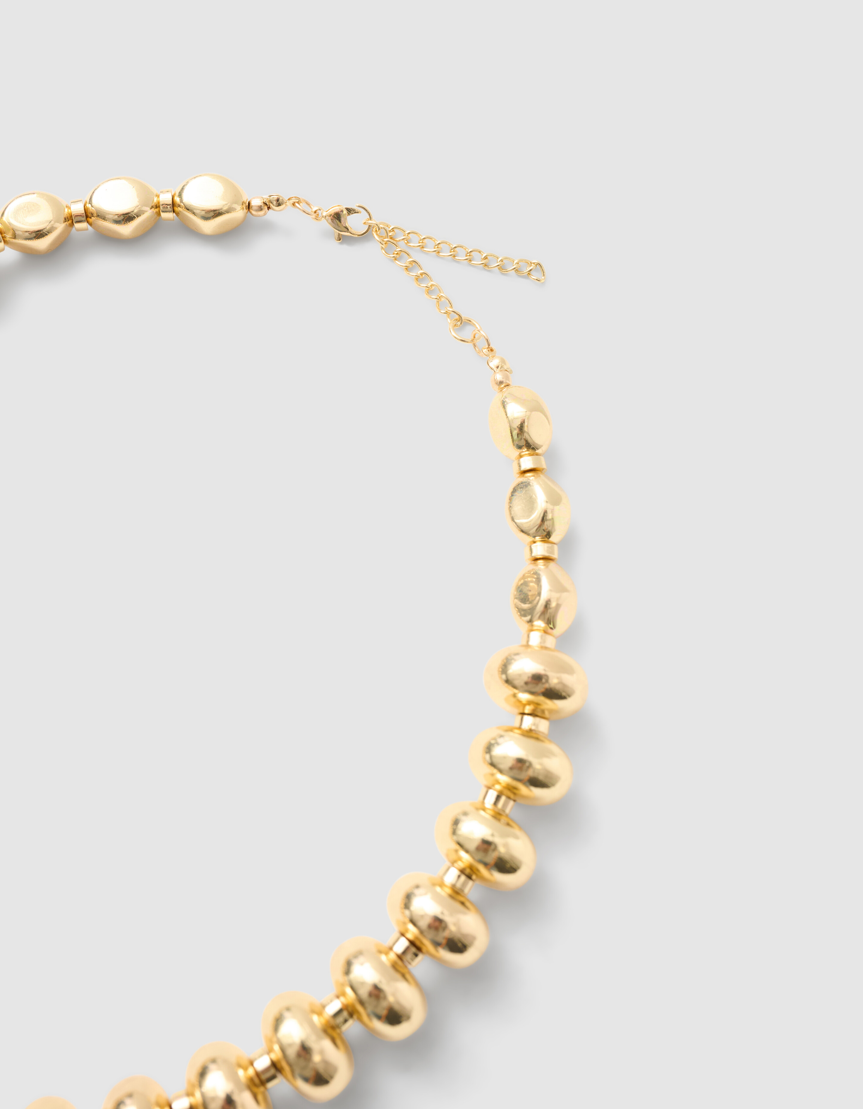Round Oval Ketting Goud SHOEBY ACCESSOIRES