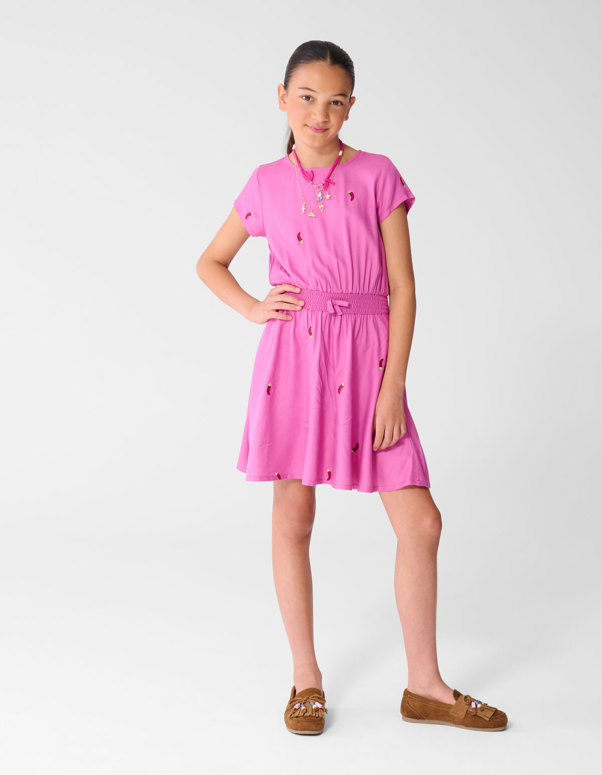 Chili Jurk Roze SHOEBY GIRLS