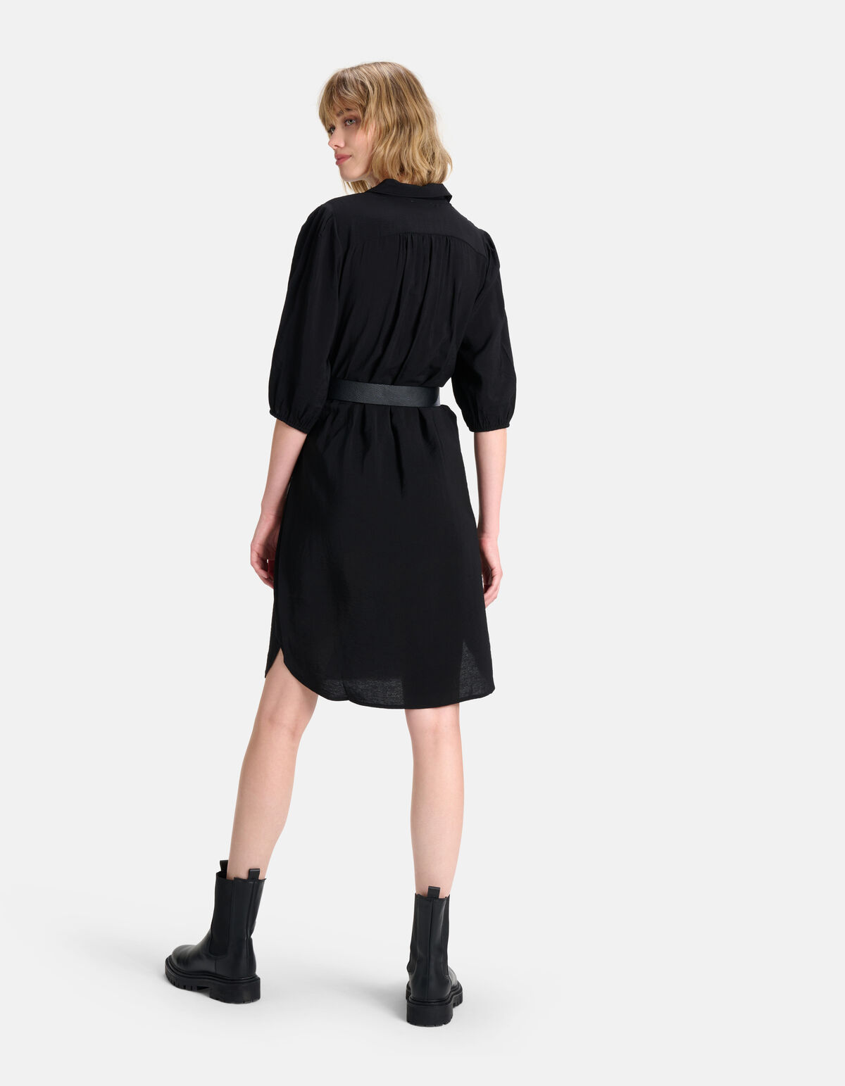 Midi Jurk Zwart SHOEBY WOMEN