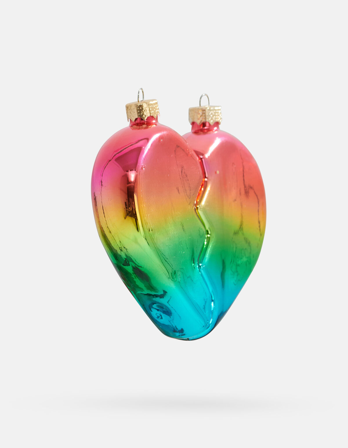 Gebroken Hart Kerstbal By Fred SHOEBY ACCESSOIRES