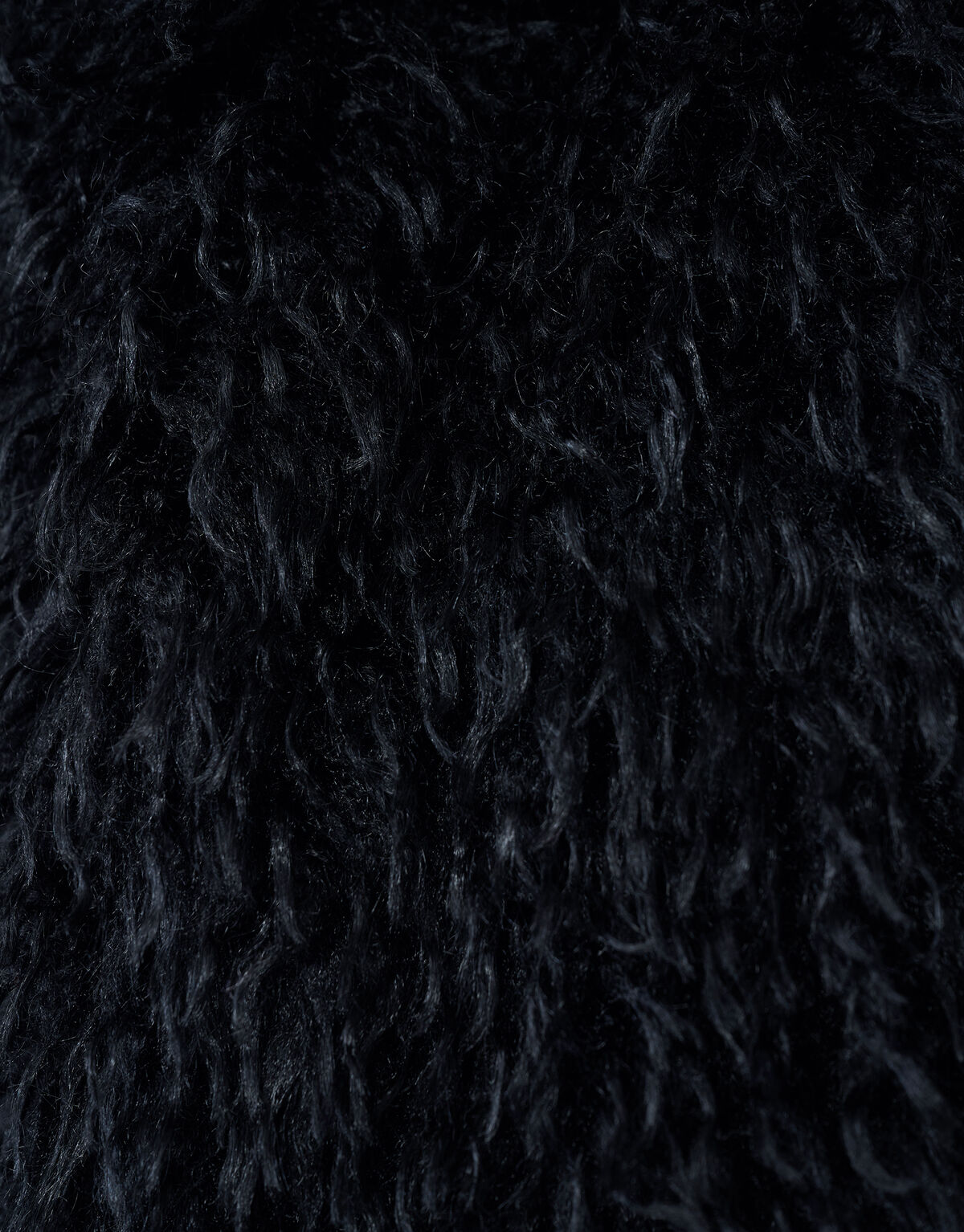 Fluffy Gilet Zwart SHOEBY GIRLS