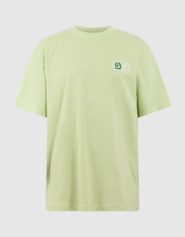 Green Wave T-shirt Lichtgroen SHOEBY BOYS