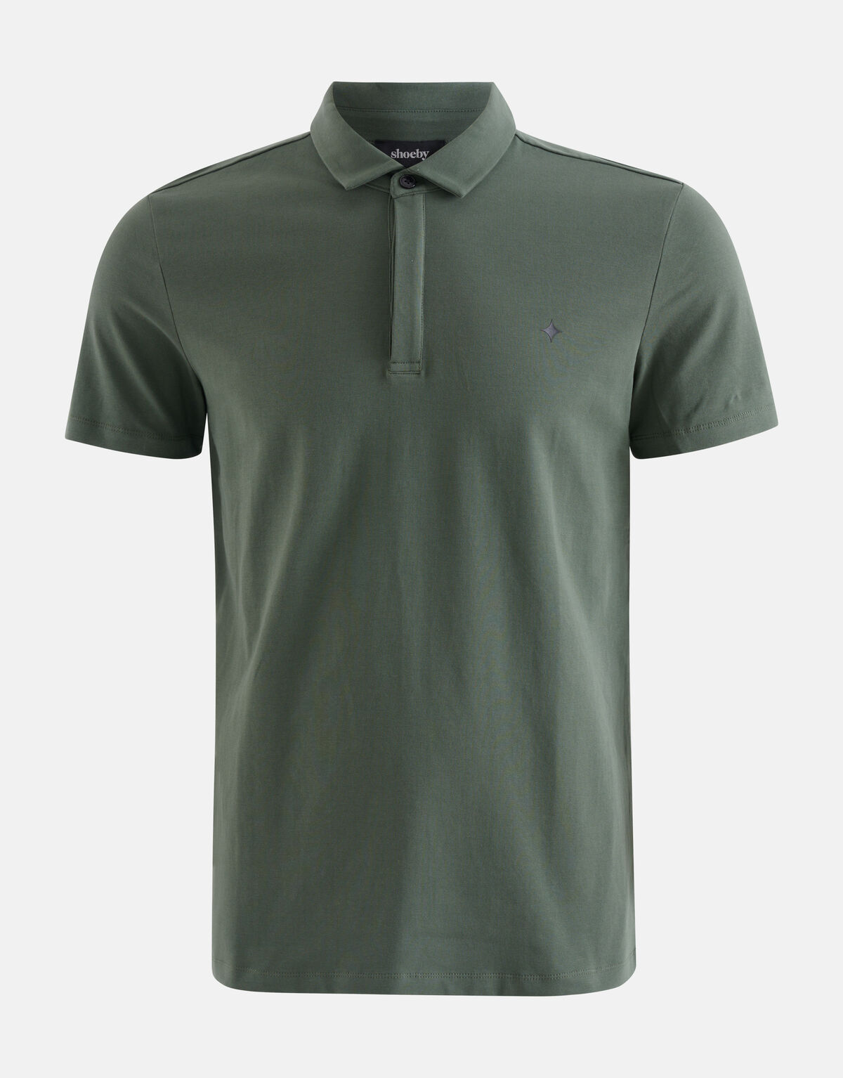 Jersey Polo Donkergroen SHOEBY MEN