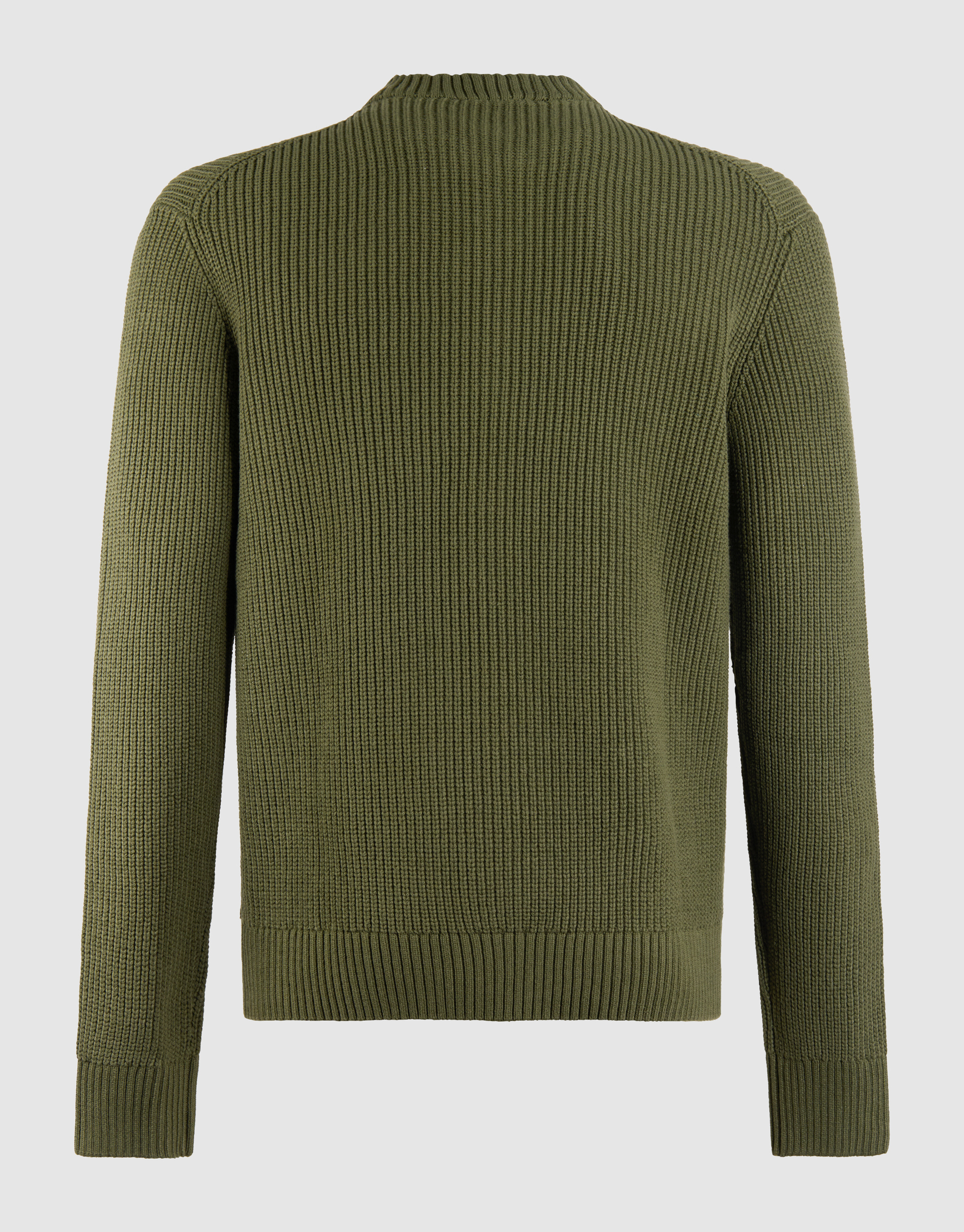 Gebreid Bomber Jack Khaki SHOEBY MEN