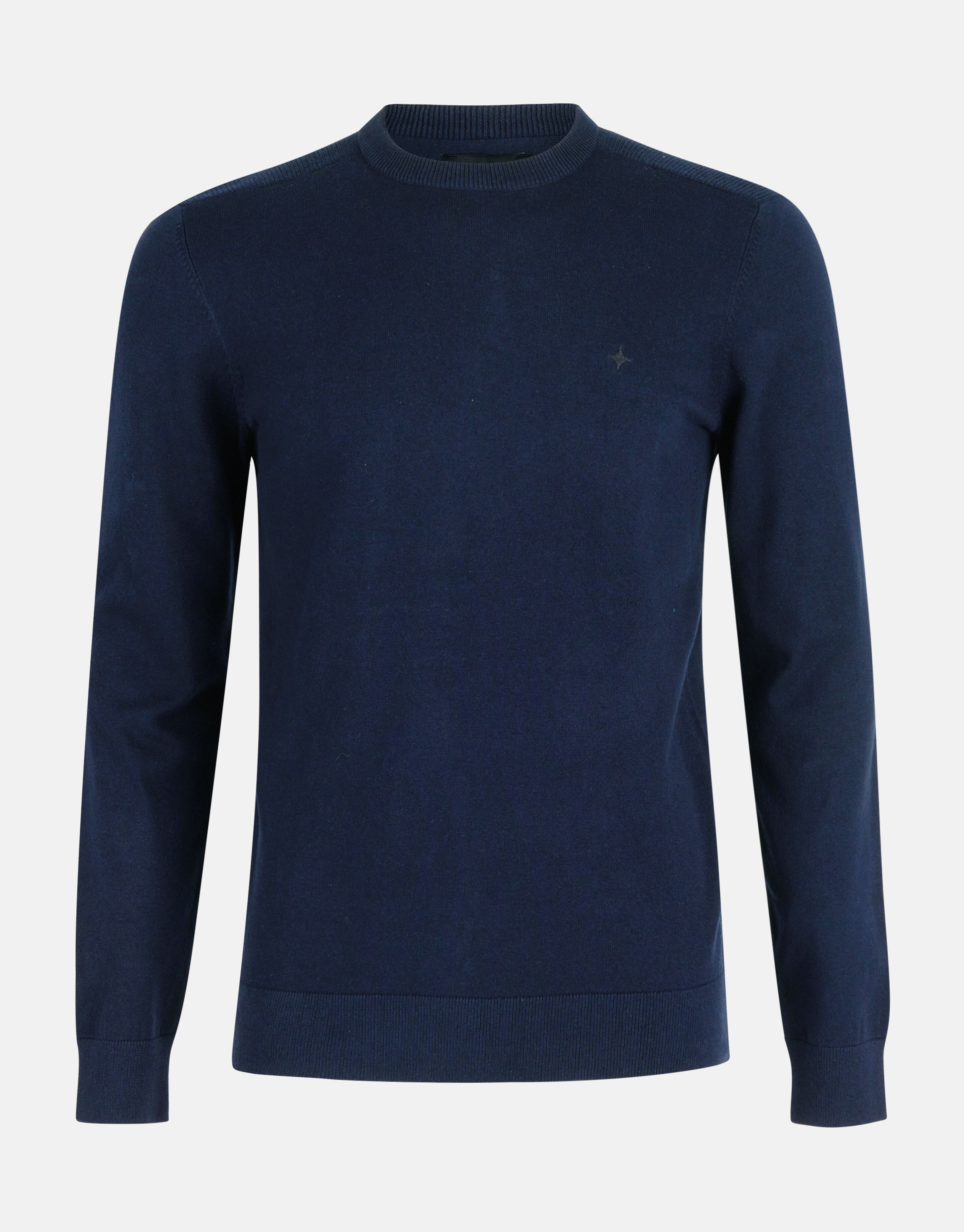 Rib Trui Donkerblauw SHOEBY MEN