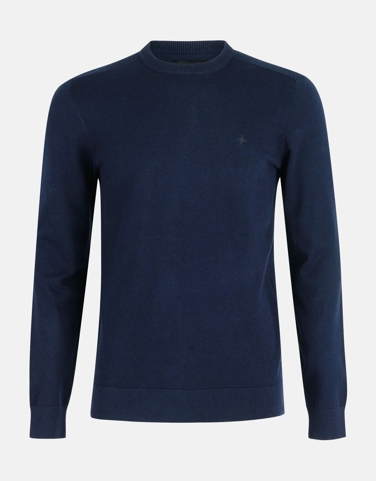 Rib Trui Donkerblauw SHOEBY MEN