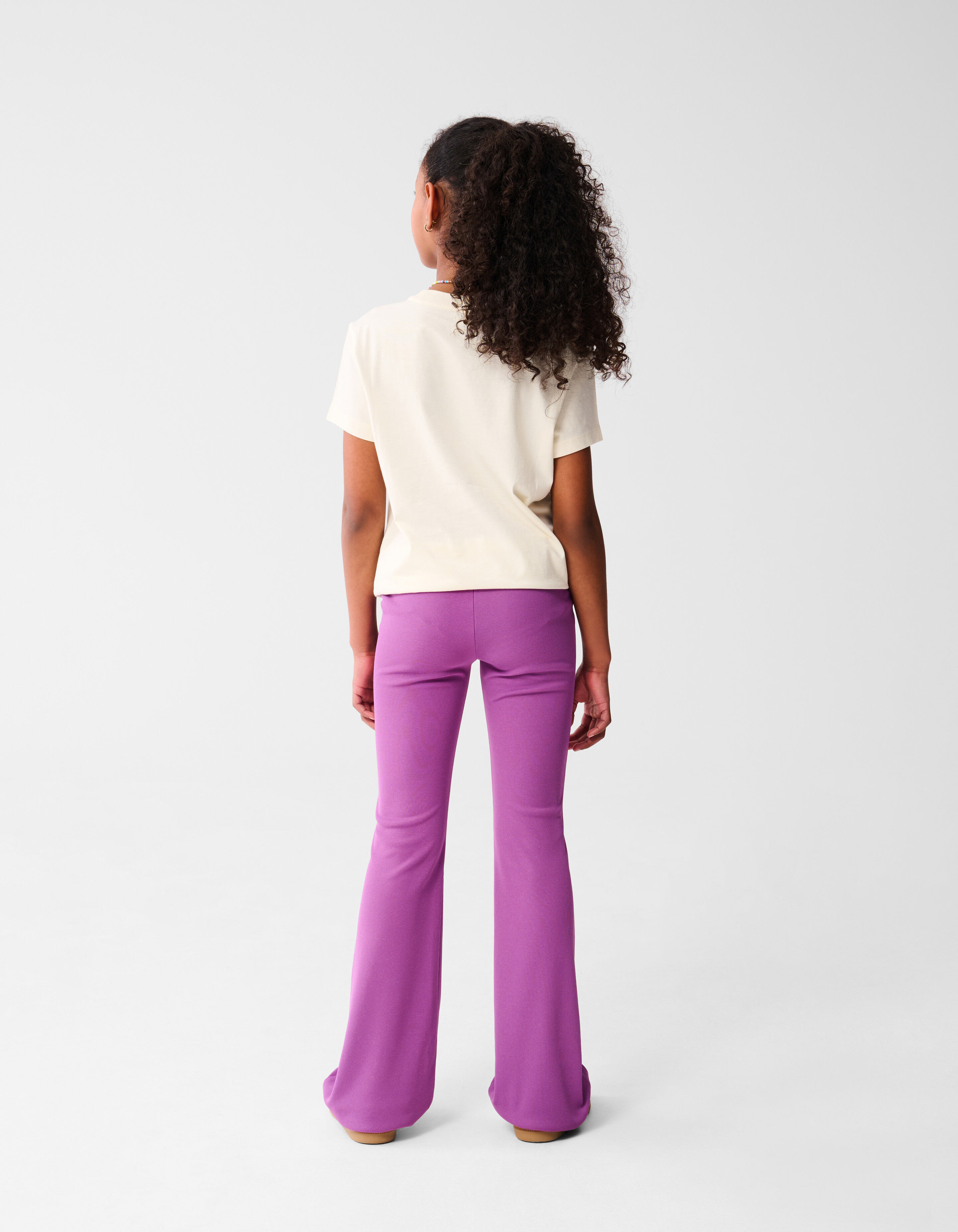 Flared Legging Paars SHOEBY GIRLS