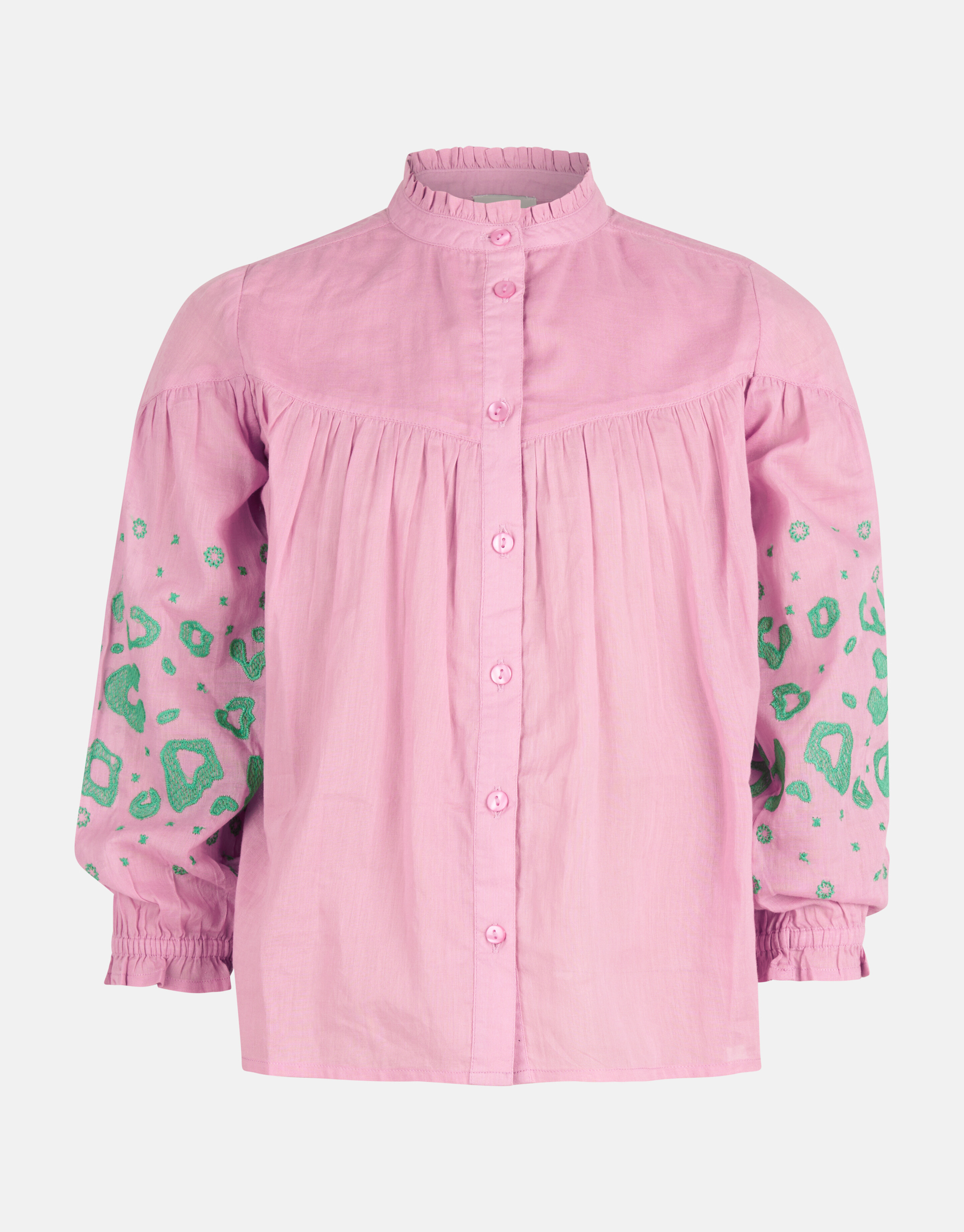 Embroidery Blouse Roze SHOEBY GIRLS