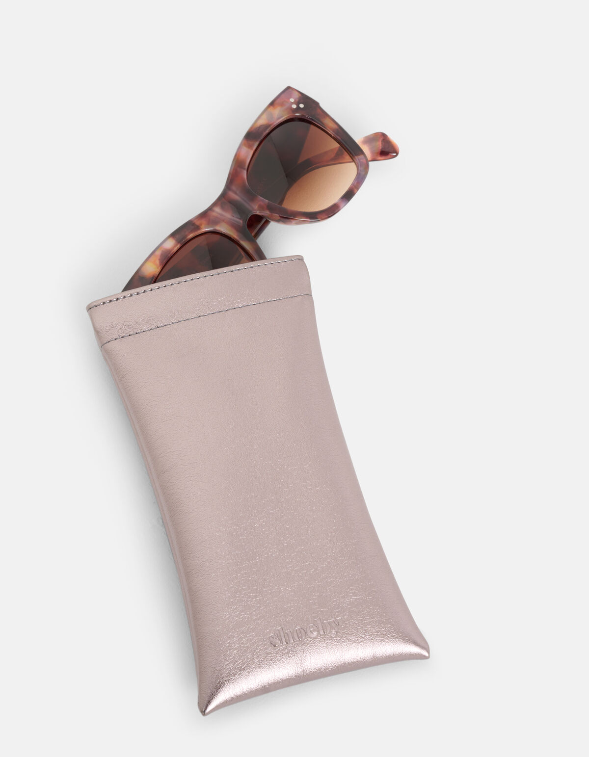 Grote Cateye Zonnebril Bruin SHOEBY ACCESSOIRES