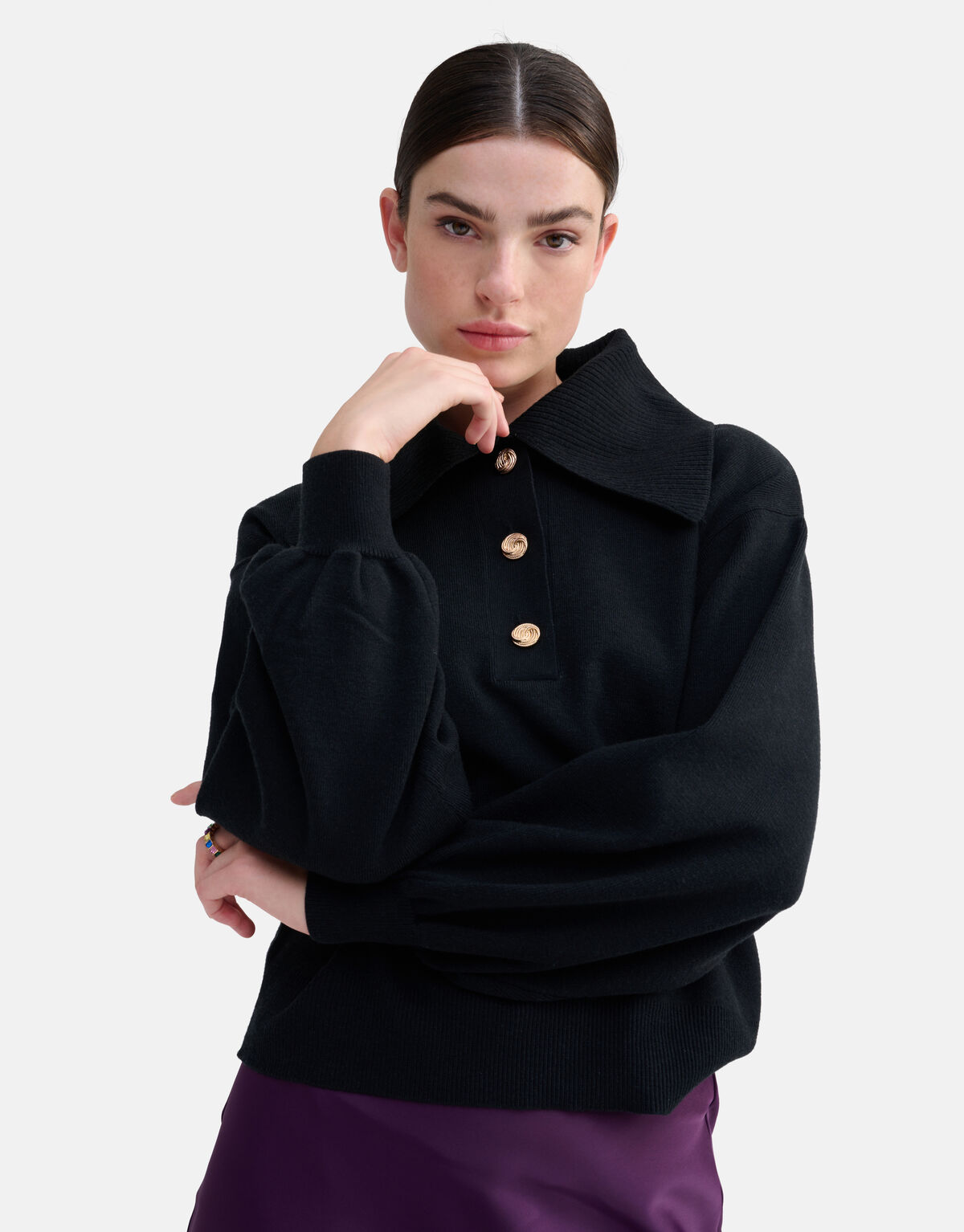 Big Collar Trui SHOEBY WOMEN