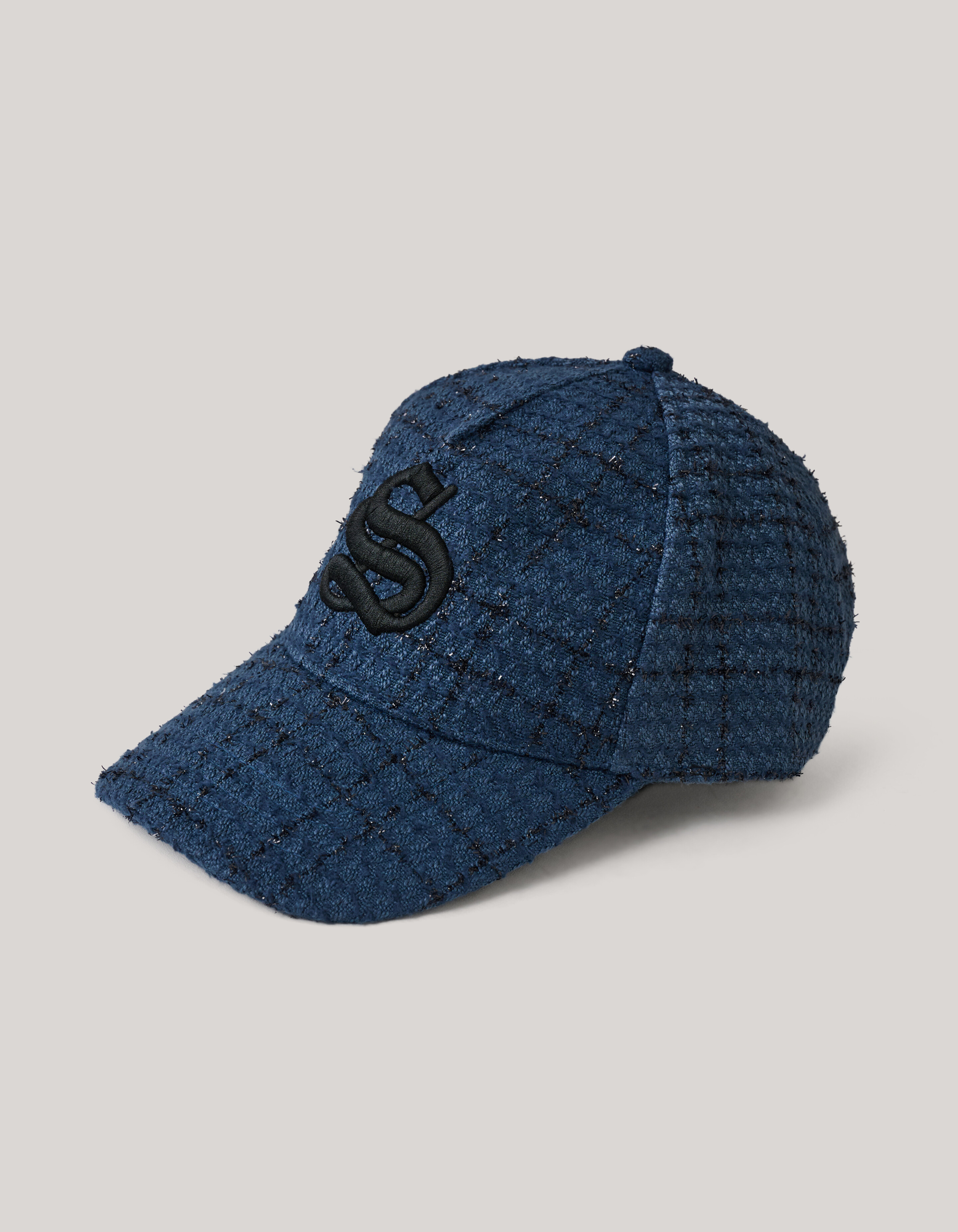 Tweed Pet Donkerblauw SHOEBY ACCESSOIRES