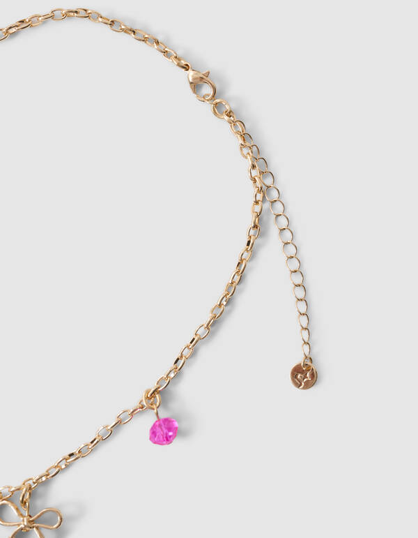 Heart Charm Ketting Goud SHOEBY ACCESSOIRES