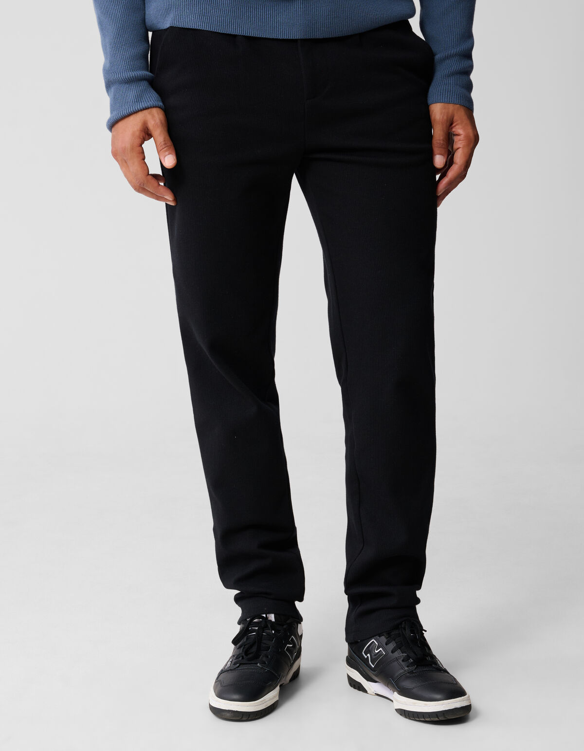 Regular Fit Broek Zwart SHOEBY MEN