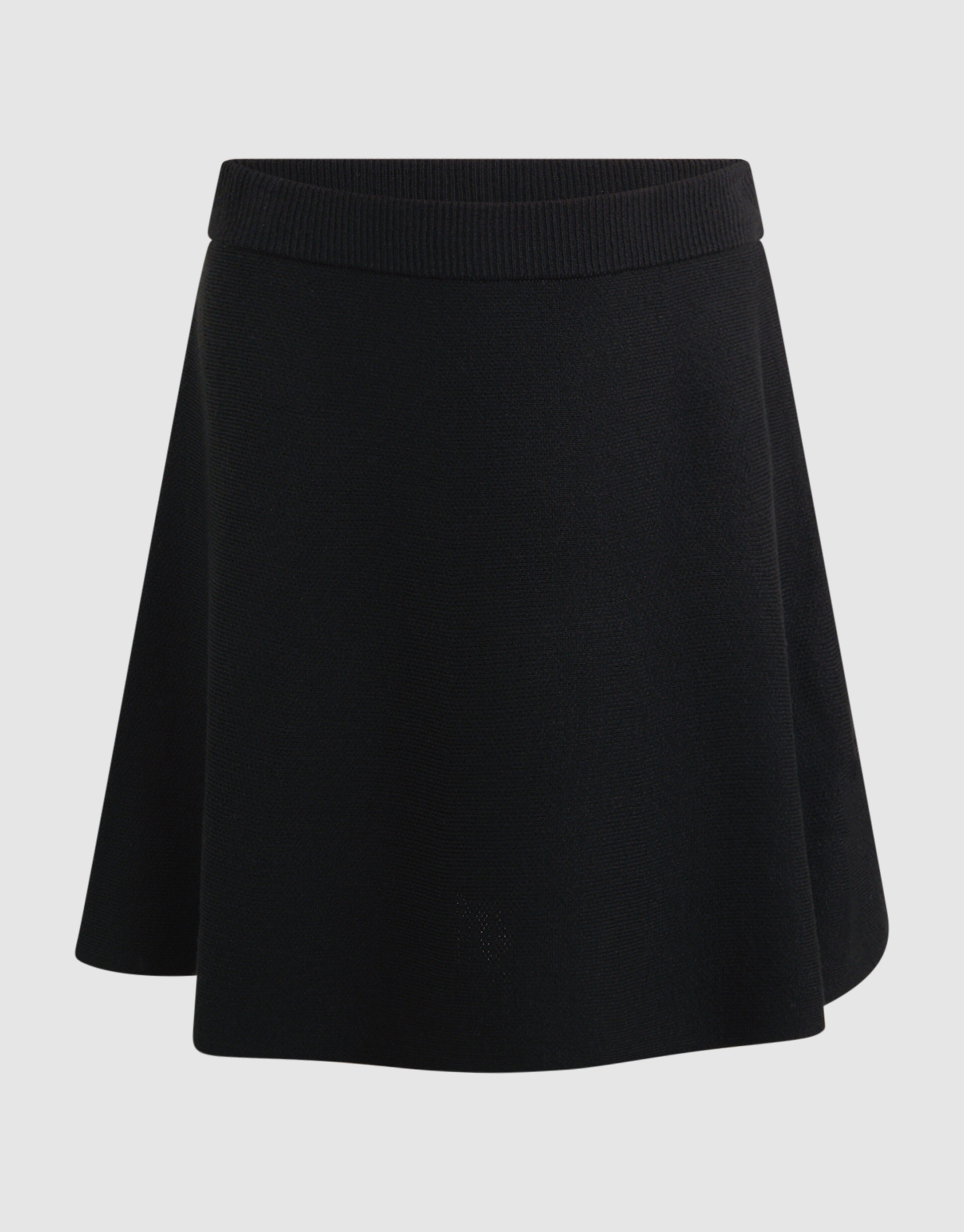 Knit Mini Rok Zwart SHOEBY GIRLS
