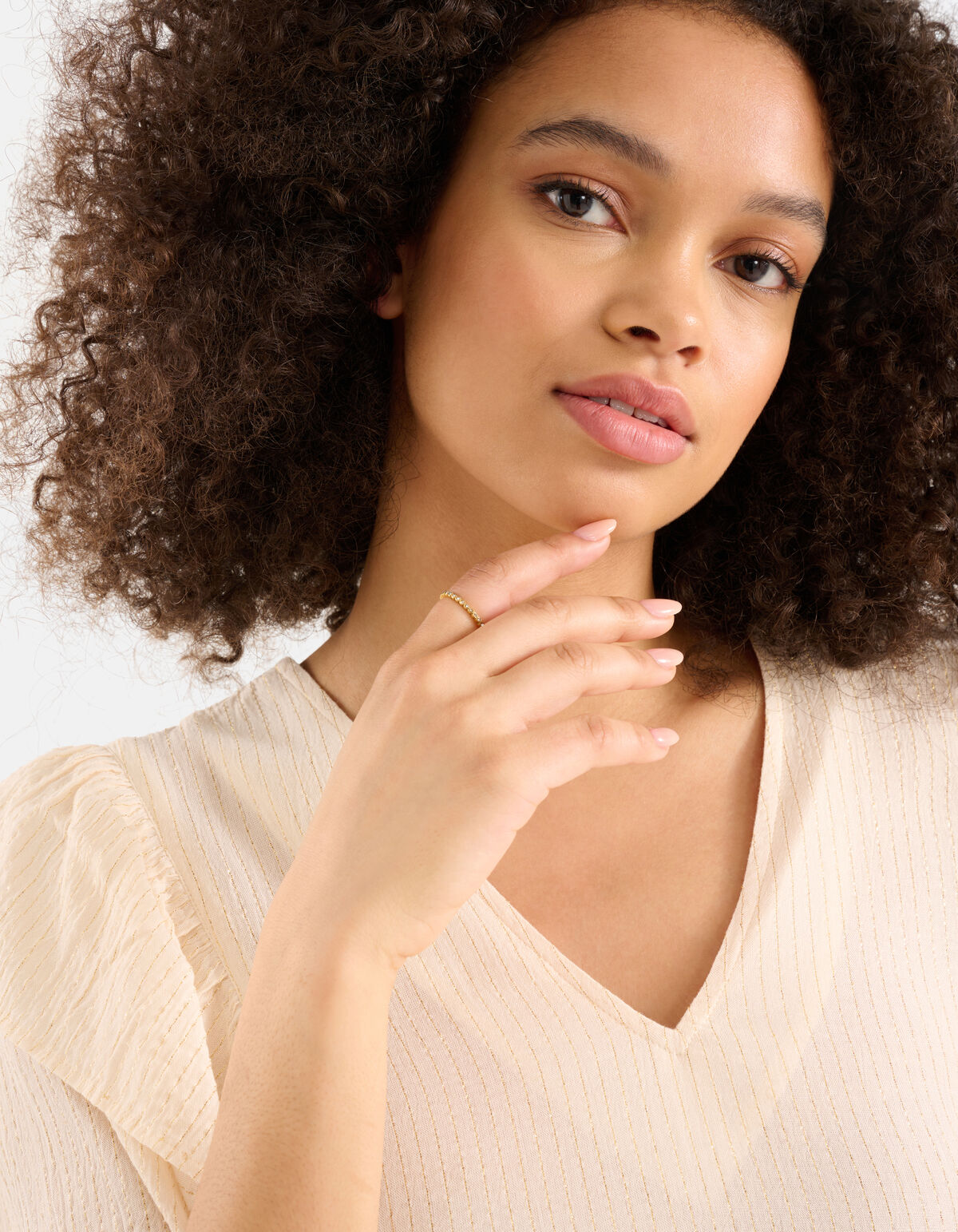 Strass Ring Goud ACCESSOIRES SHOEBY