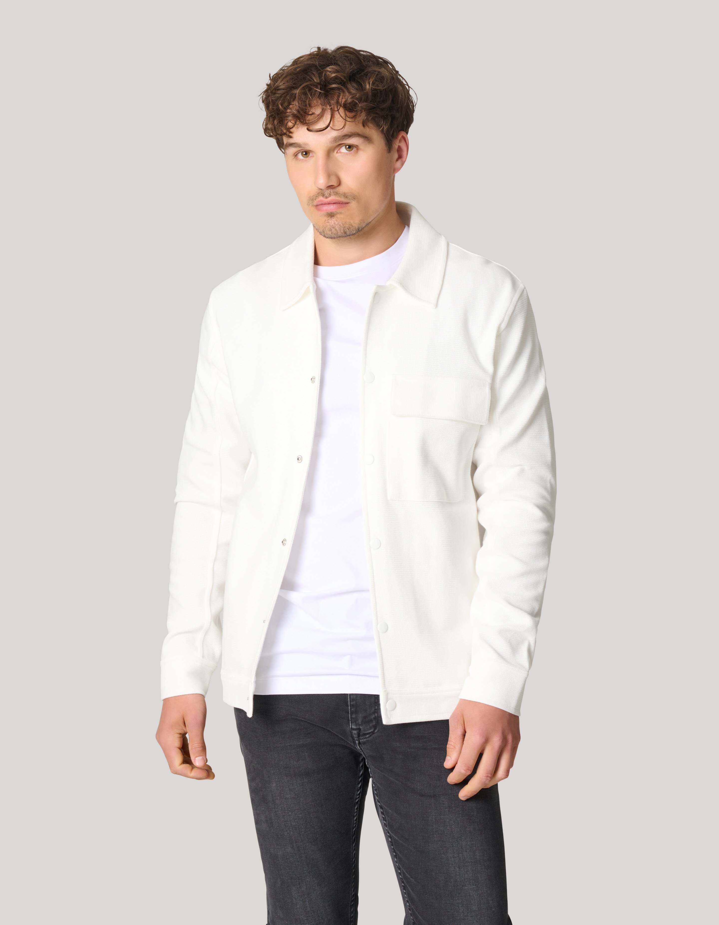 Structuur Jack Gebroken Wit SHOEBY MEN