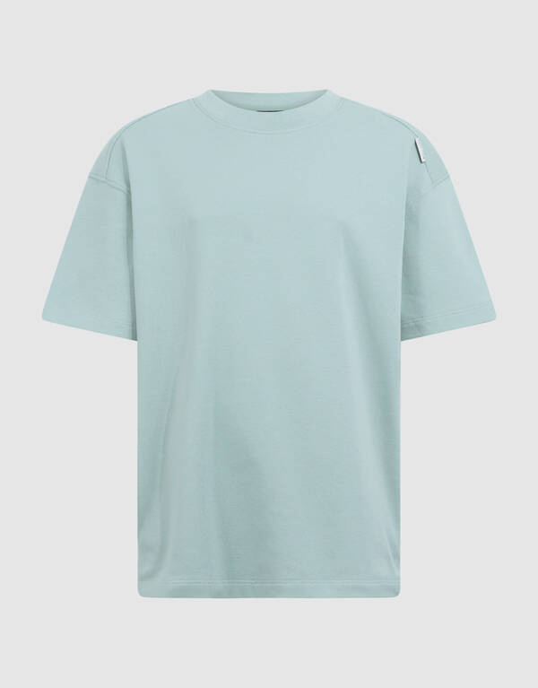 Basis Label T-Shirt Lichtgroen SHOEBY BOYS