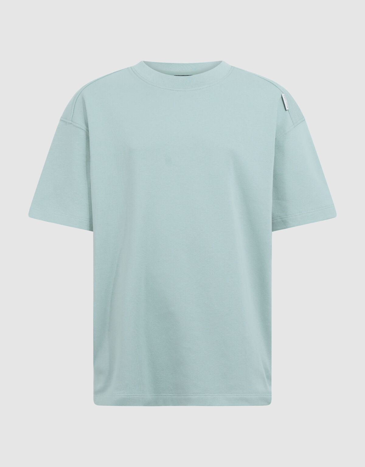 Basis Label T-Shirt Lichtgroen SHOEBY BOYS