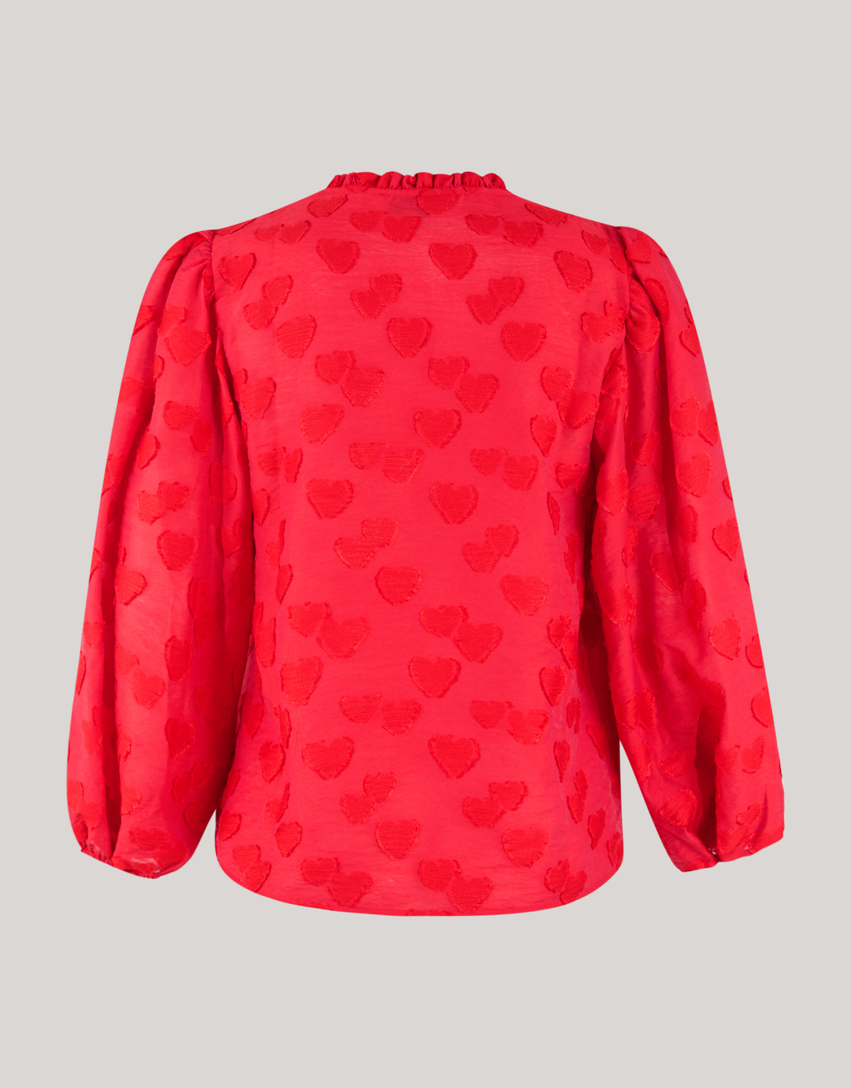 Heart Blouse Rood SHOEBY WOMEN