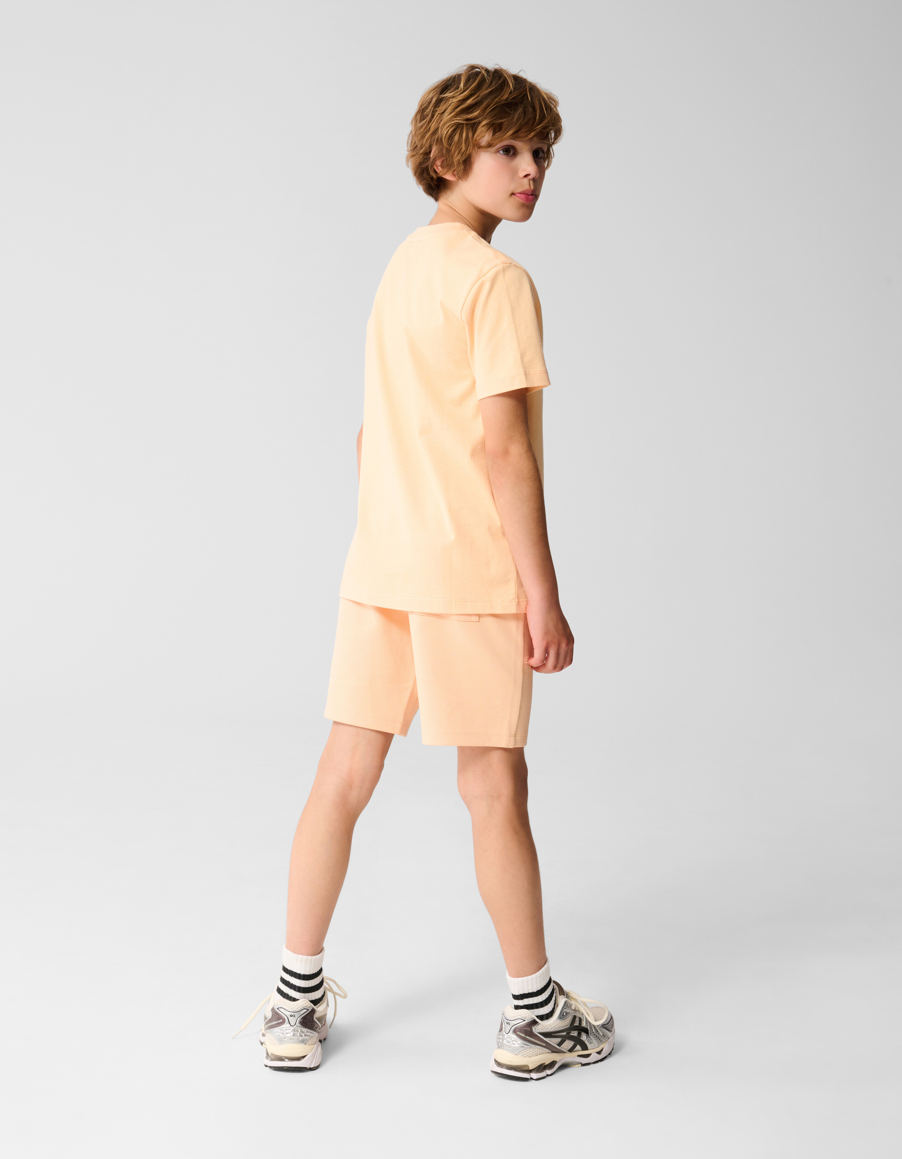 Surf Club Artwork T-shirt Lichtoranje SHOEBY BOYS