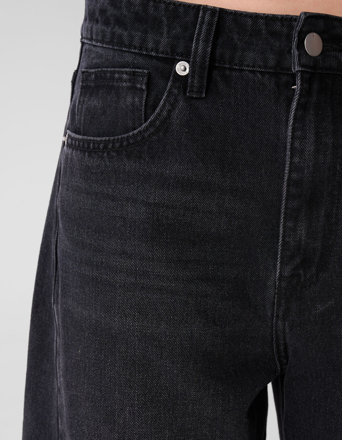 Sculpted Barrel Fit Jeans Zwart SHOEBY WOMEN