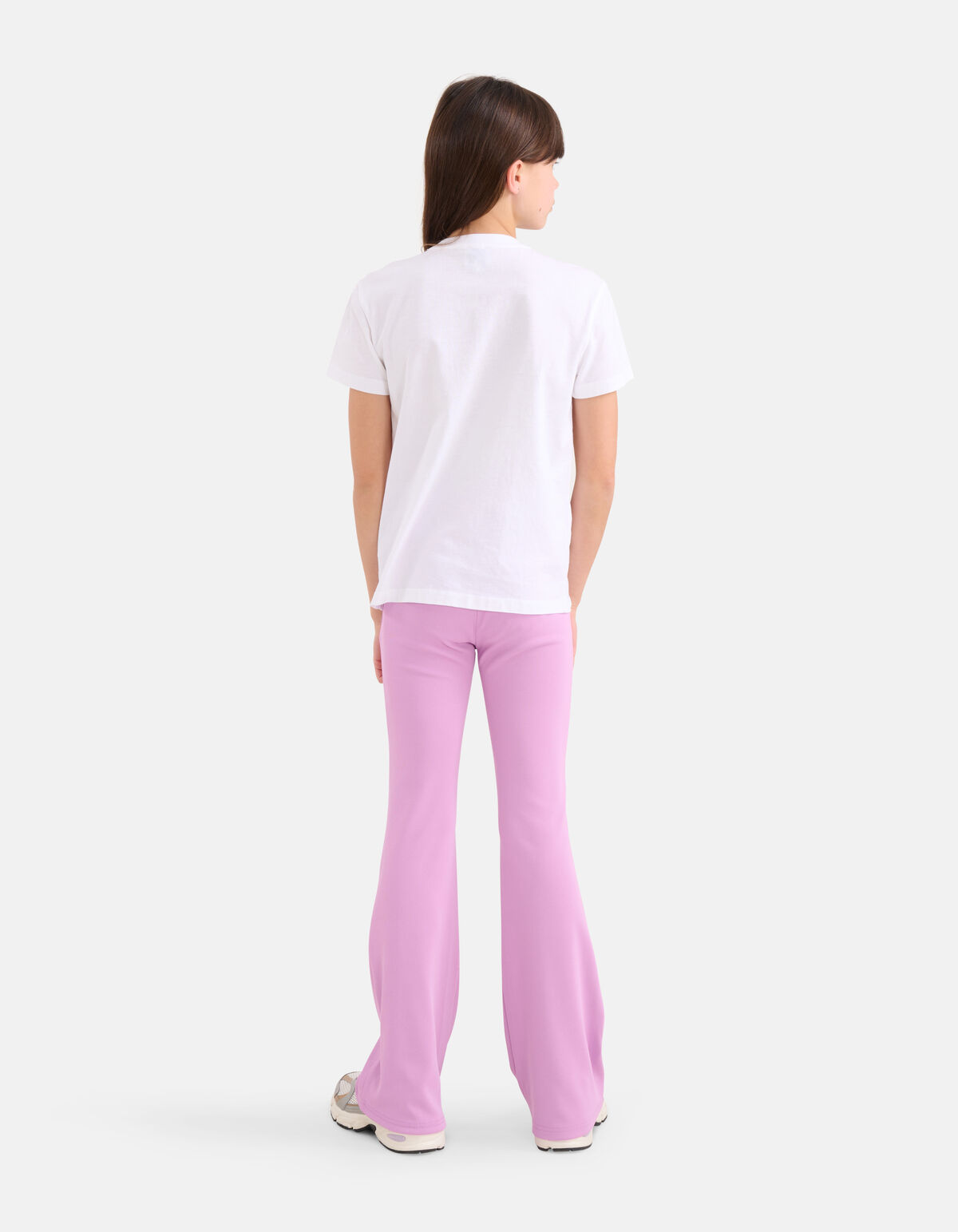 Rib Flared Legging Lichtpaars SHOEBY GIRLS