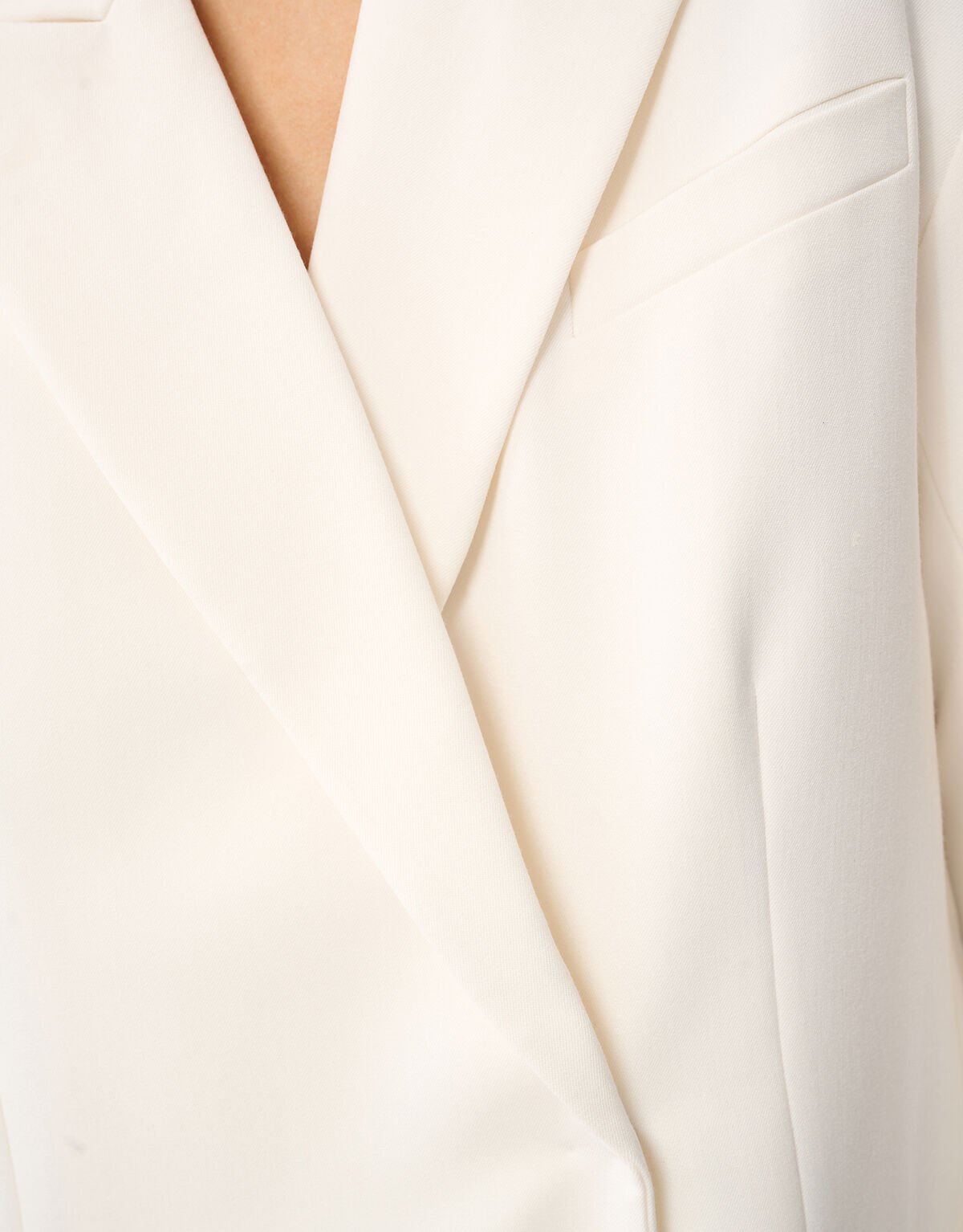 Oversized Blazer Gebroken Wit SHOEBY WOMEN