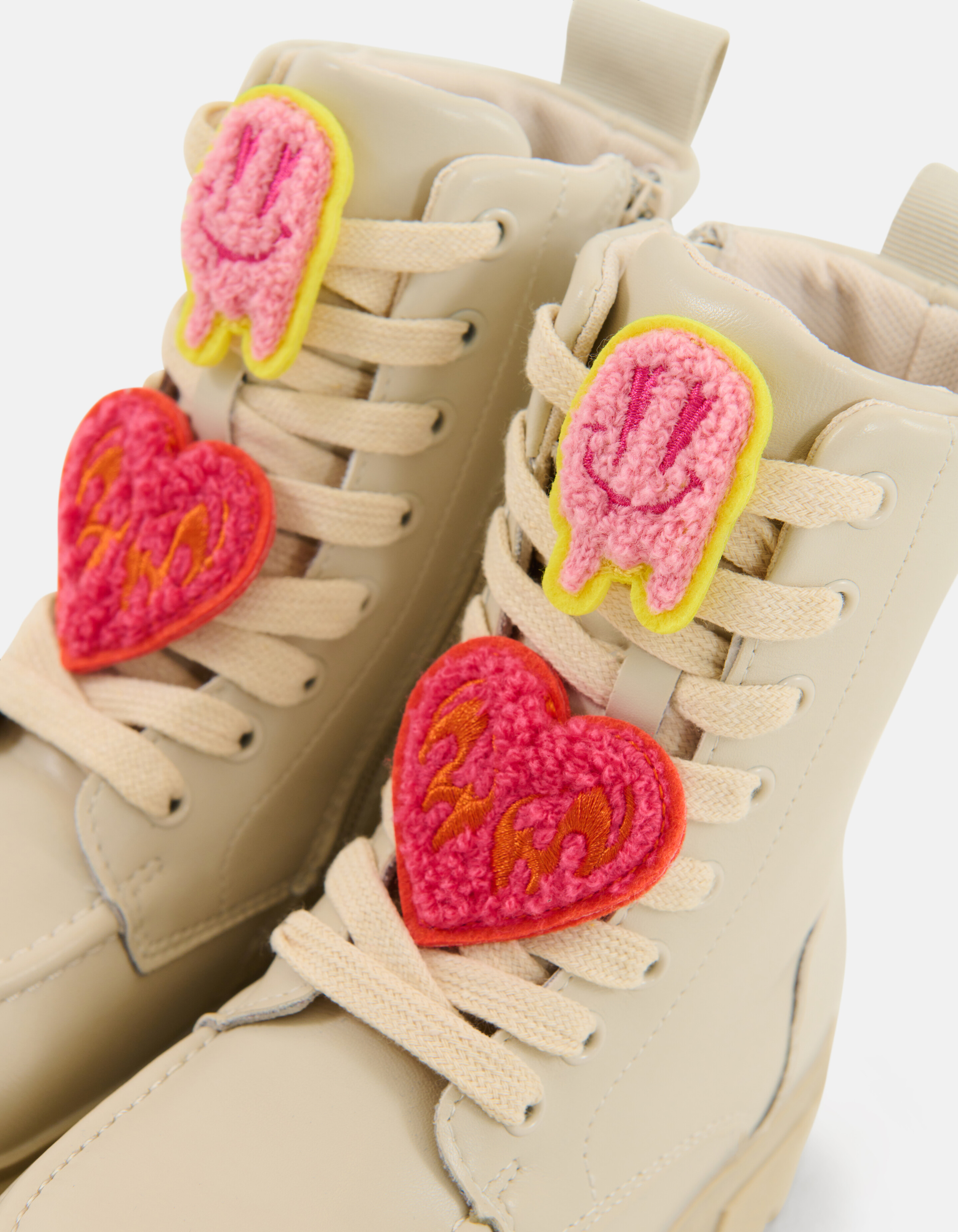 Patch Laarzen Beige SHOEBY SHOES