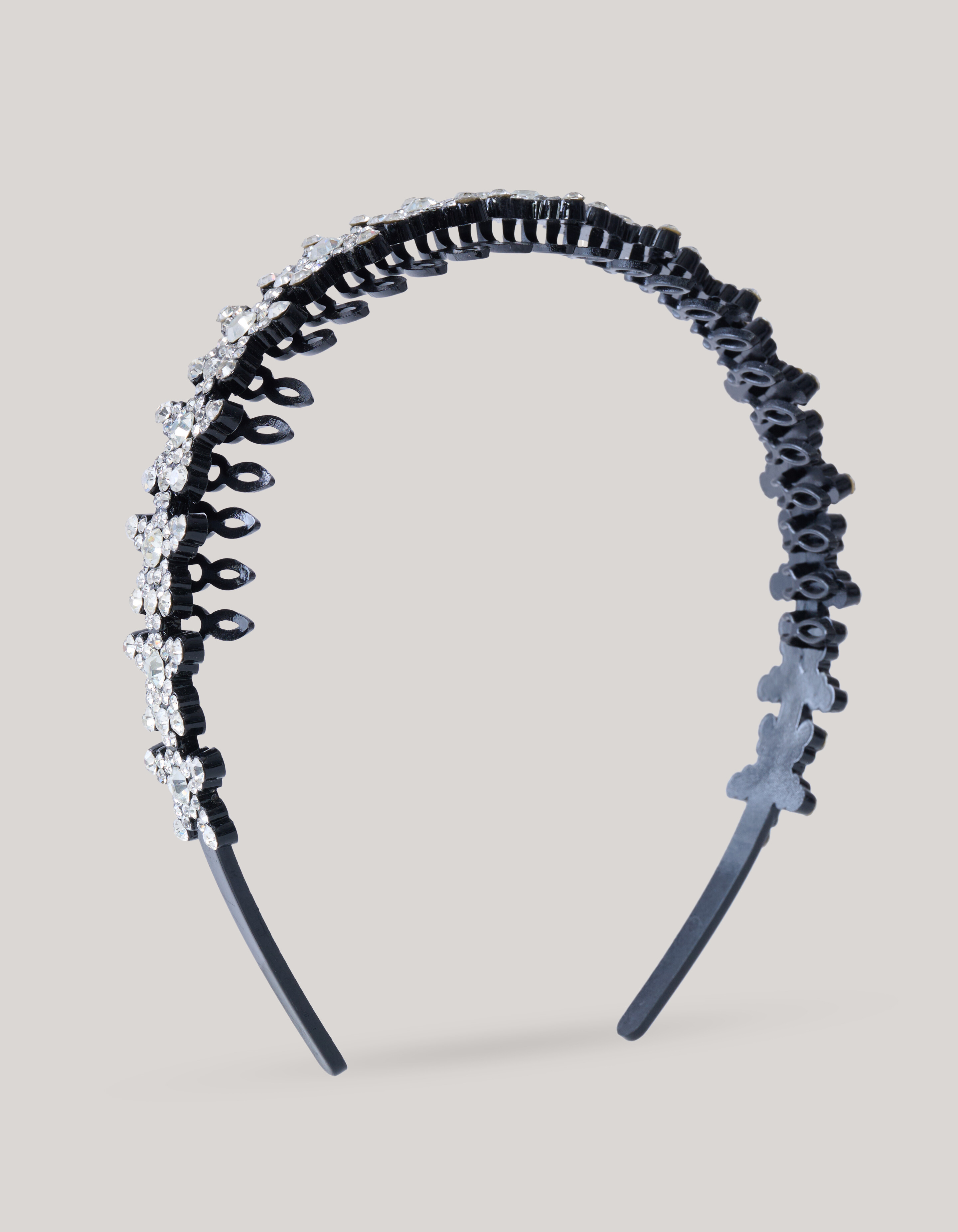 Sterren Haarband Zwart SHOEBY ACCESSOIRES