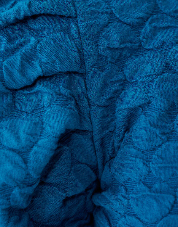 Heart Puff Top Blauw SHOEBY GIRLS