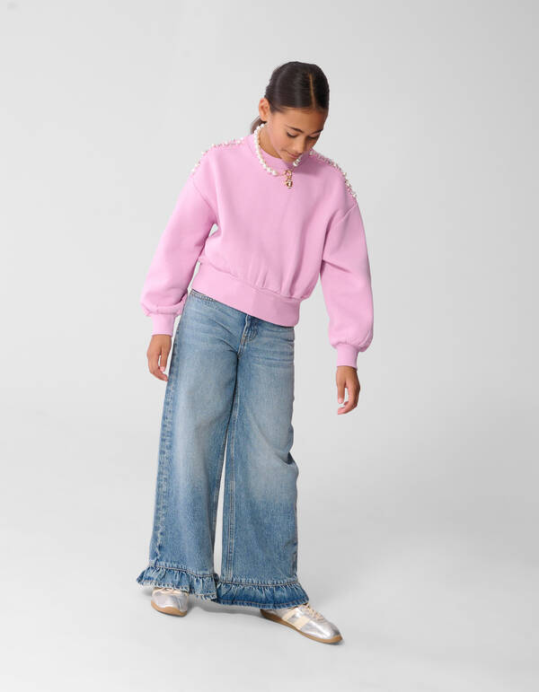 Pearl Sweater Lichtroze SHOEBY GIRLS
