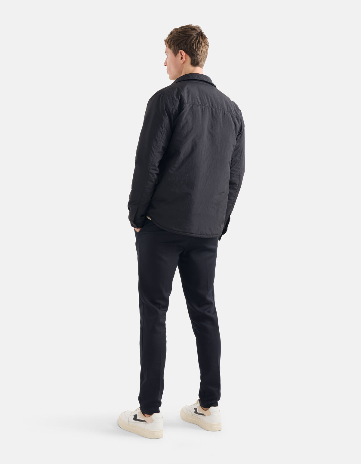 Padded Overshirt Zwart SHOEBY MEN