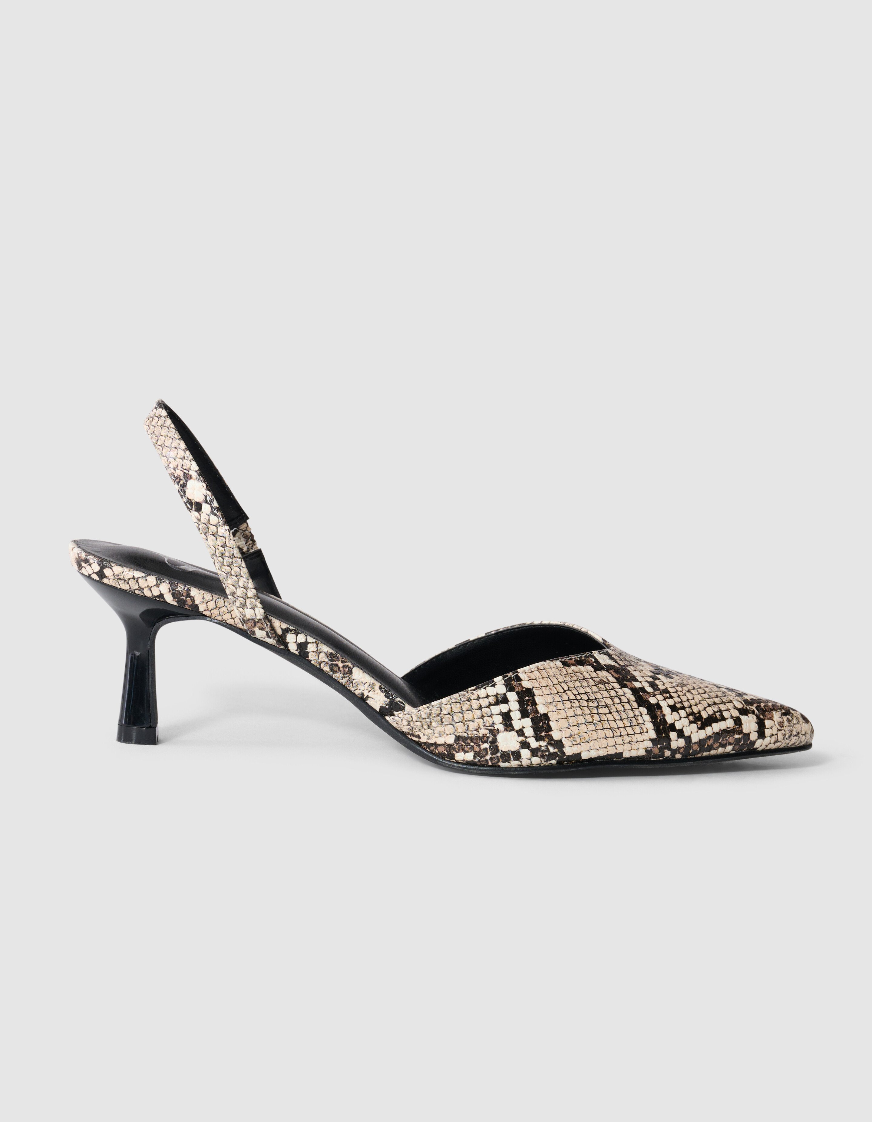 Snake Hakken Lichtbruin SHOEBY SHOES
