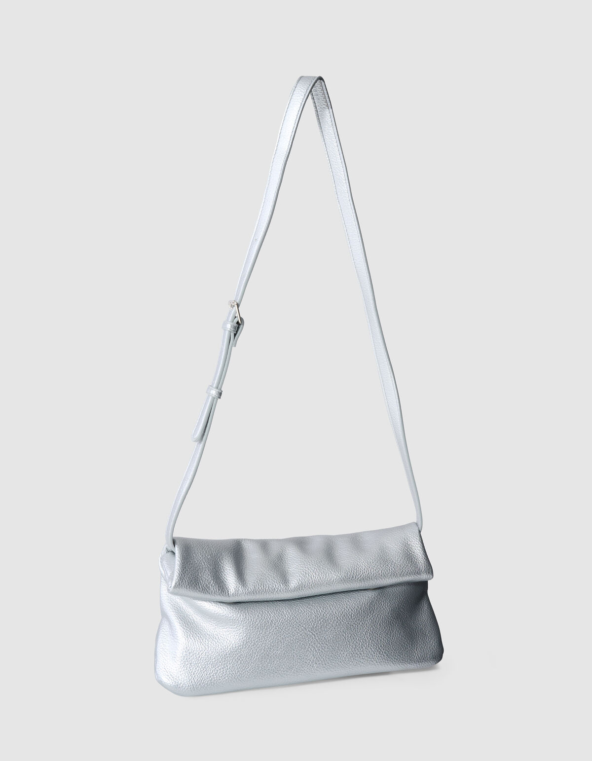 Folded Tas Zilver SHOEBY ACCESSOIRES