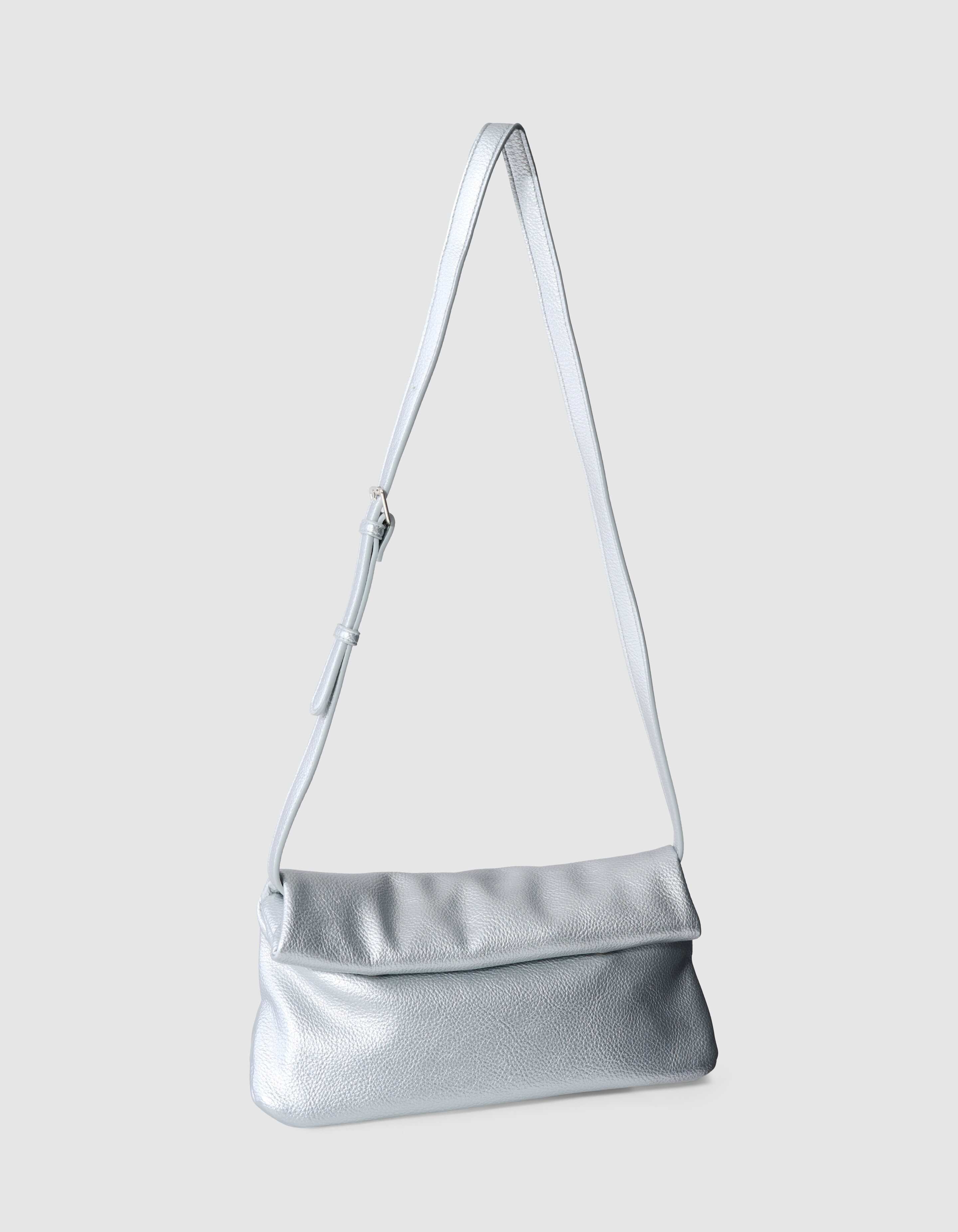 Folded Tas Zilver SHOEBY ACCESSOIRES