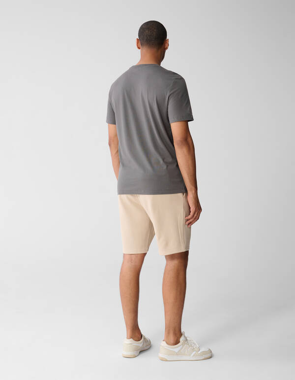 Multi Sparkle Artwork T-shirt Donkergroen SHOEBY MEN