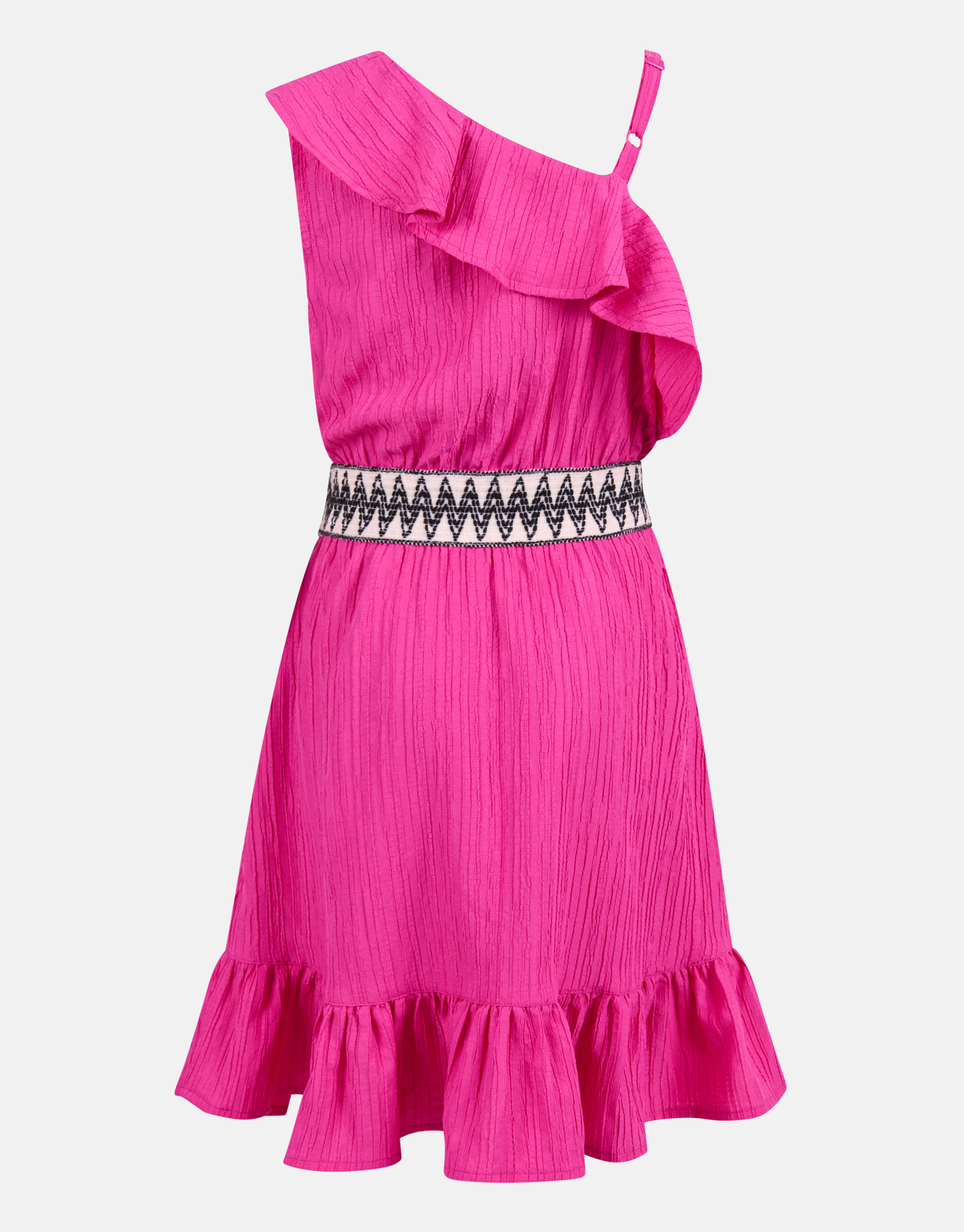 One Shoulder Jurk Roze SHOEBY GIRLS