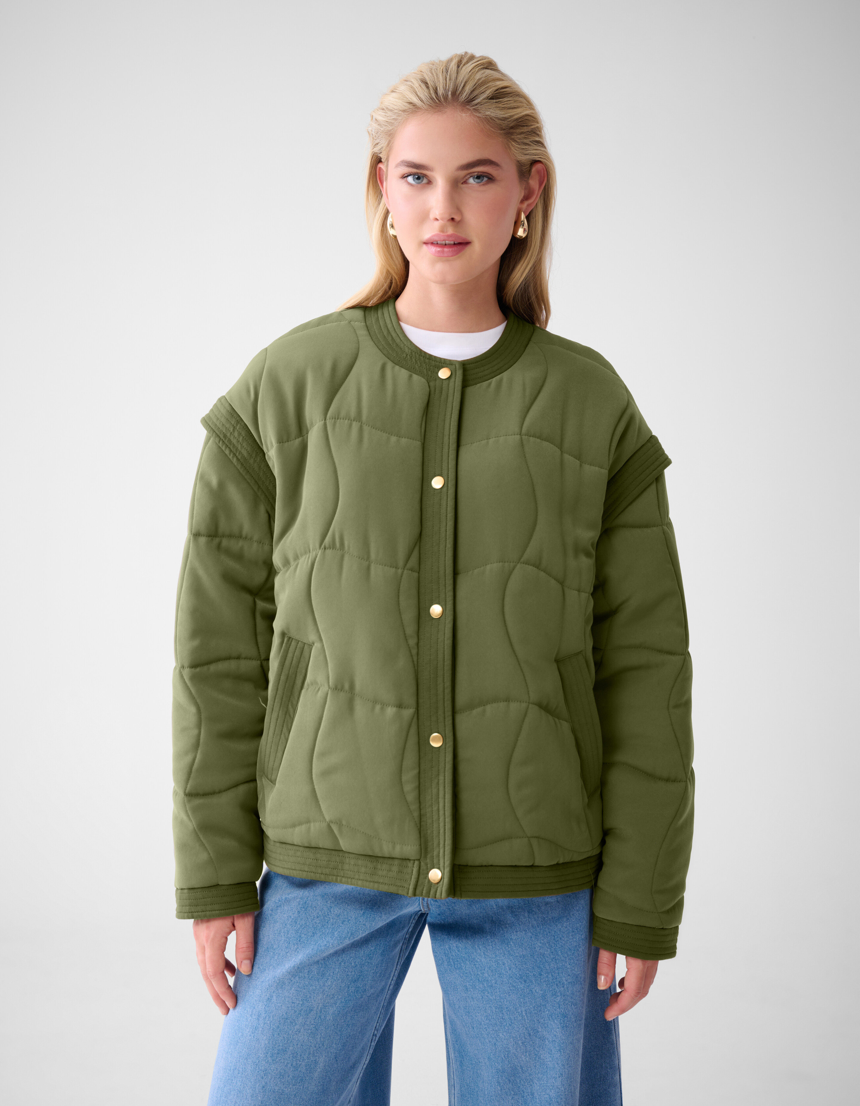 Quilted Jack Groen By Lonneke SHOEBY WOMEN