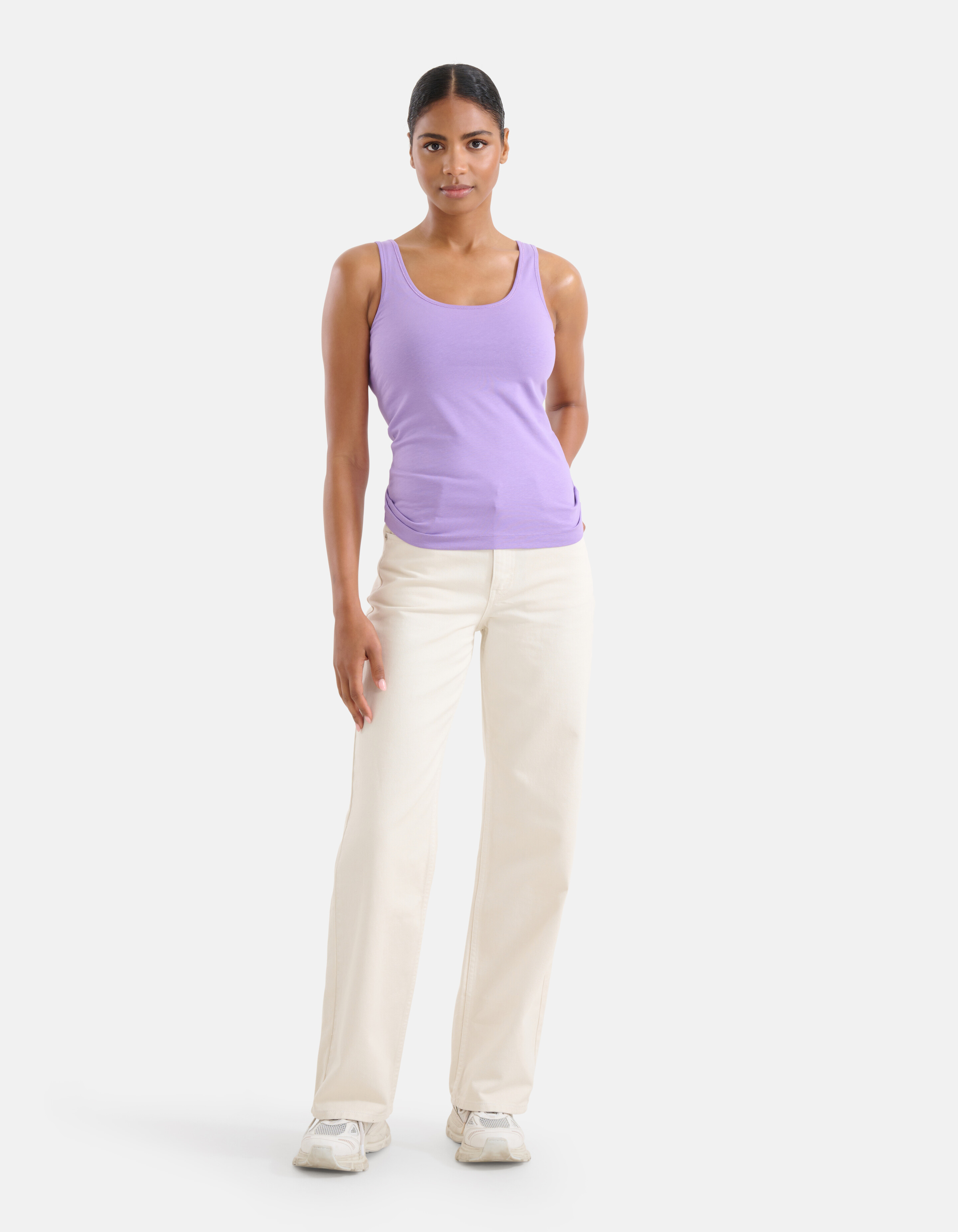 Basis Tanktop Paars SHOEBY WOMEN