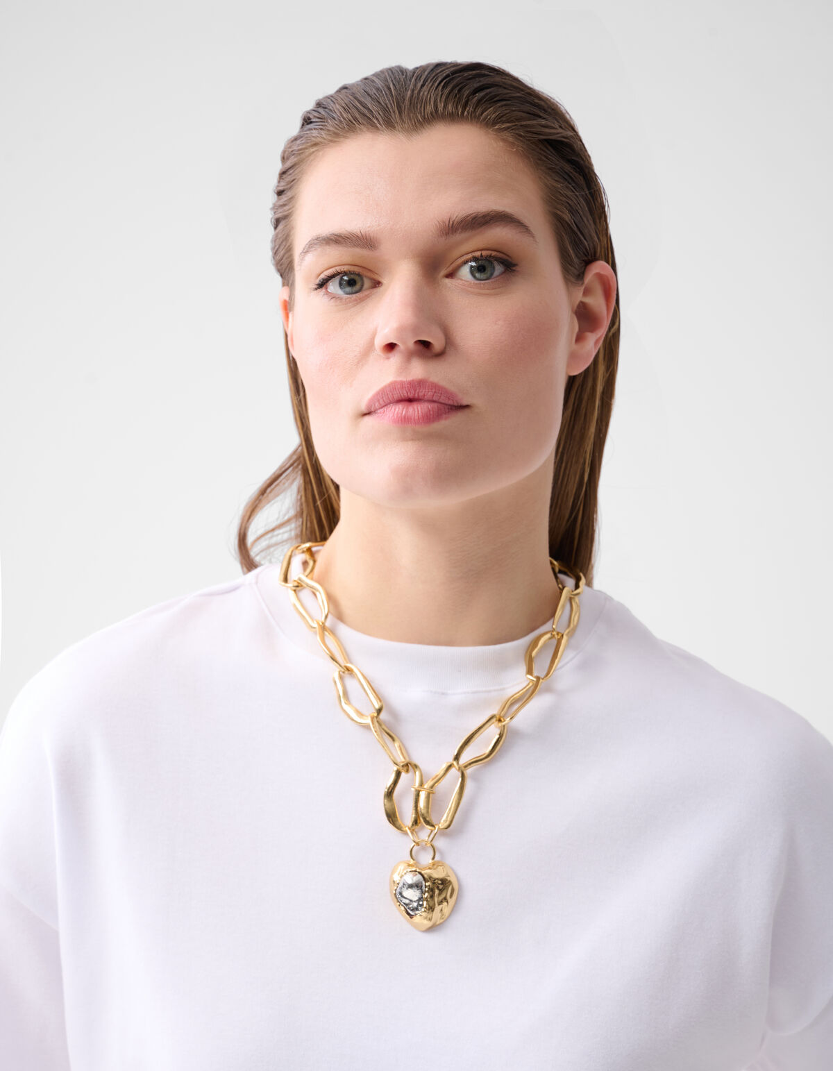 Charm Schakelketting Goud SHOEBY ACCESSOIRES