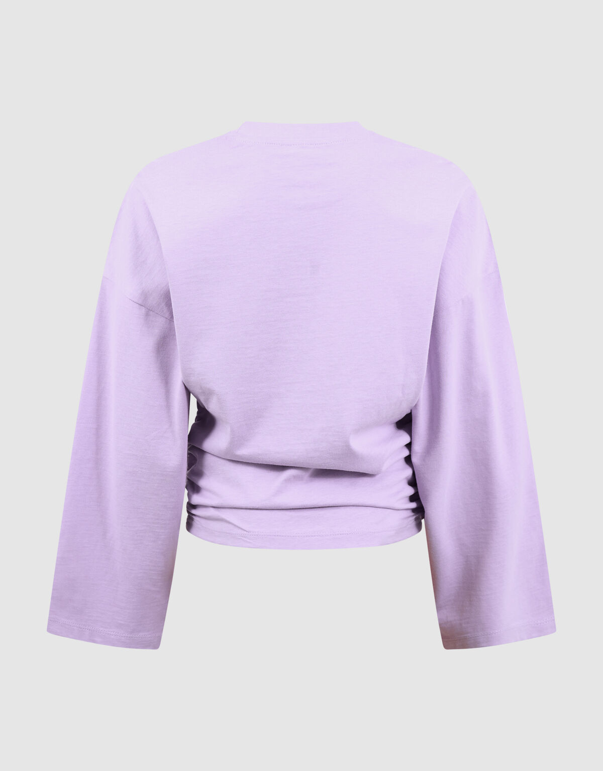 Gathered Longsleeve Top Paars SHOEBY GIRLS