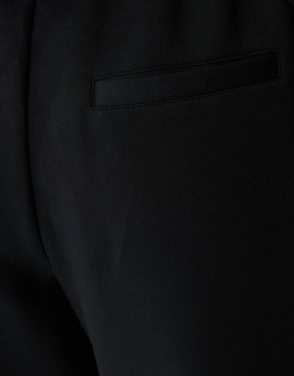 Eyelet Wide Leg Fit Broek Zwart SHOEBY WOMEN