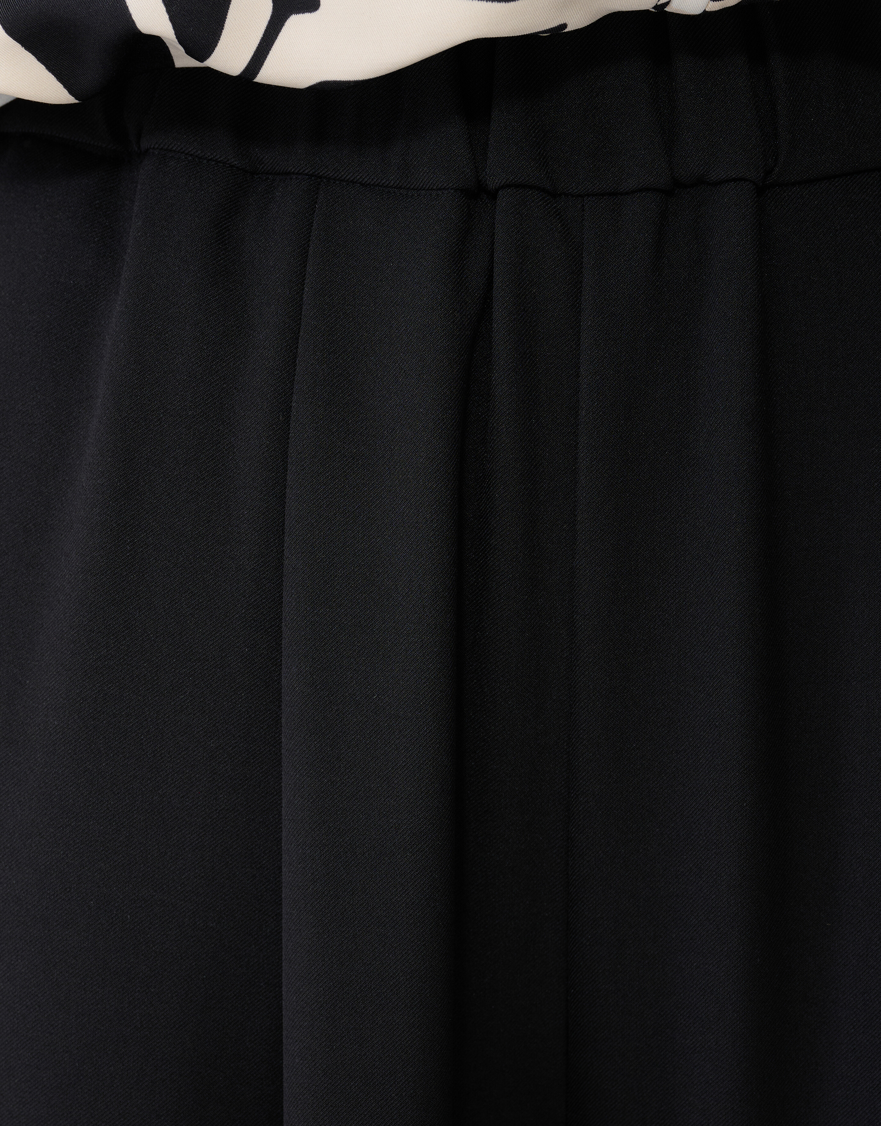 Wide Leg Fit Broek Zwart By Mieke SHOEBY WOMEN