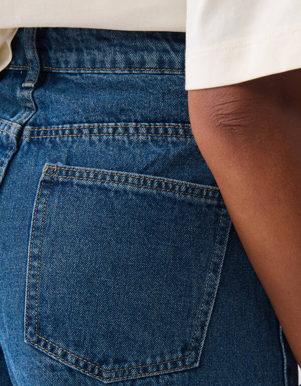 Denim Short Donkerblauw SHOEBY WOMEN