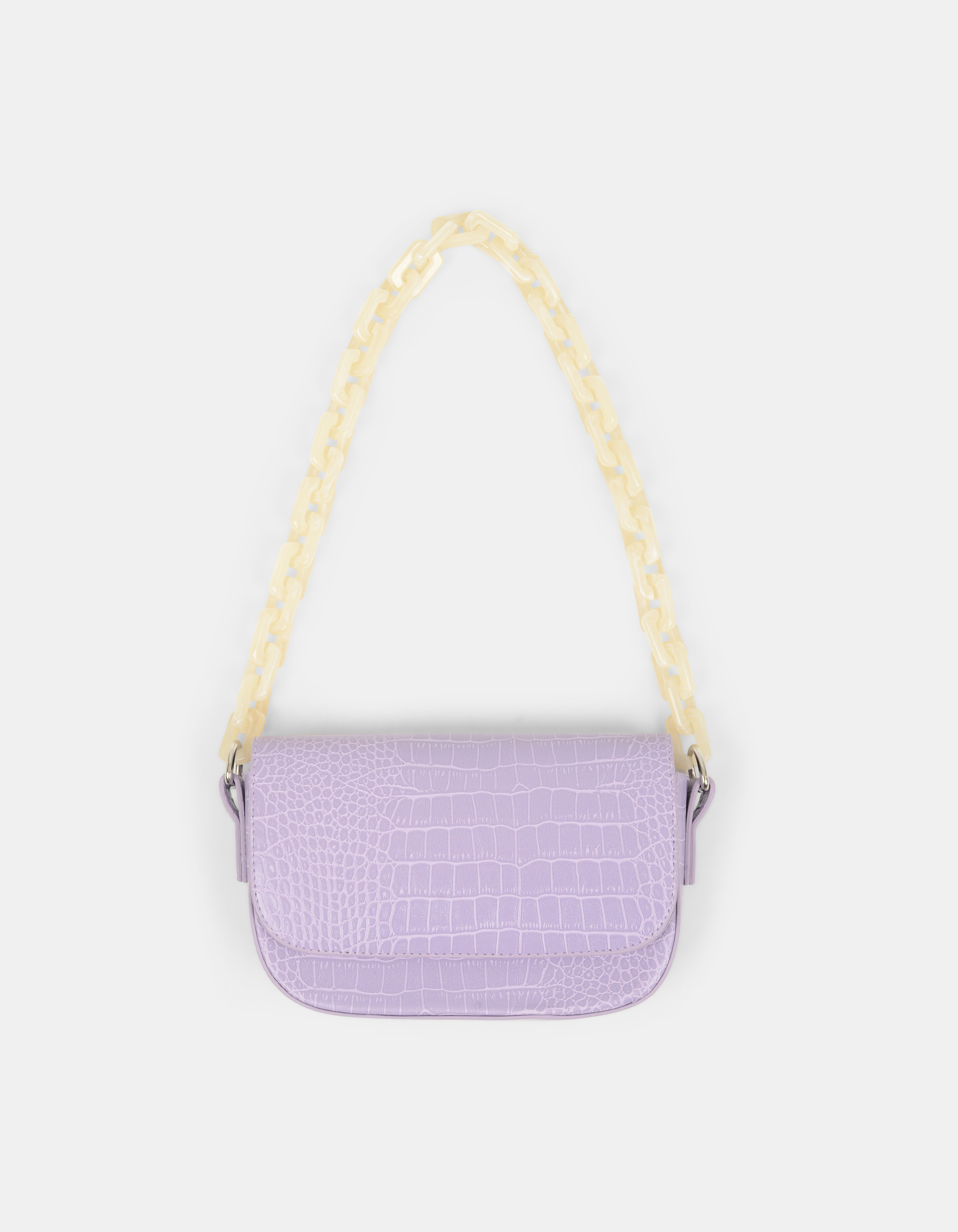 Lila Croco Tas ACCESSOIRES SHOEBY