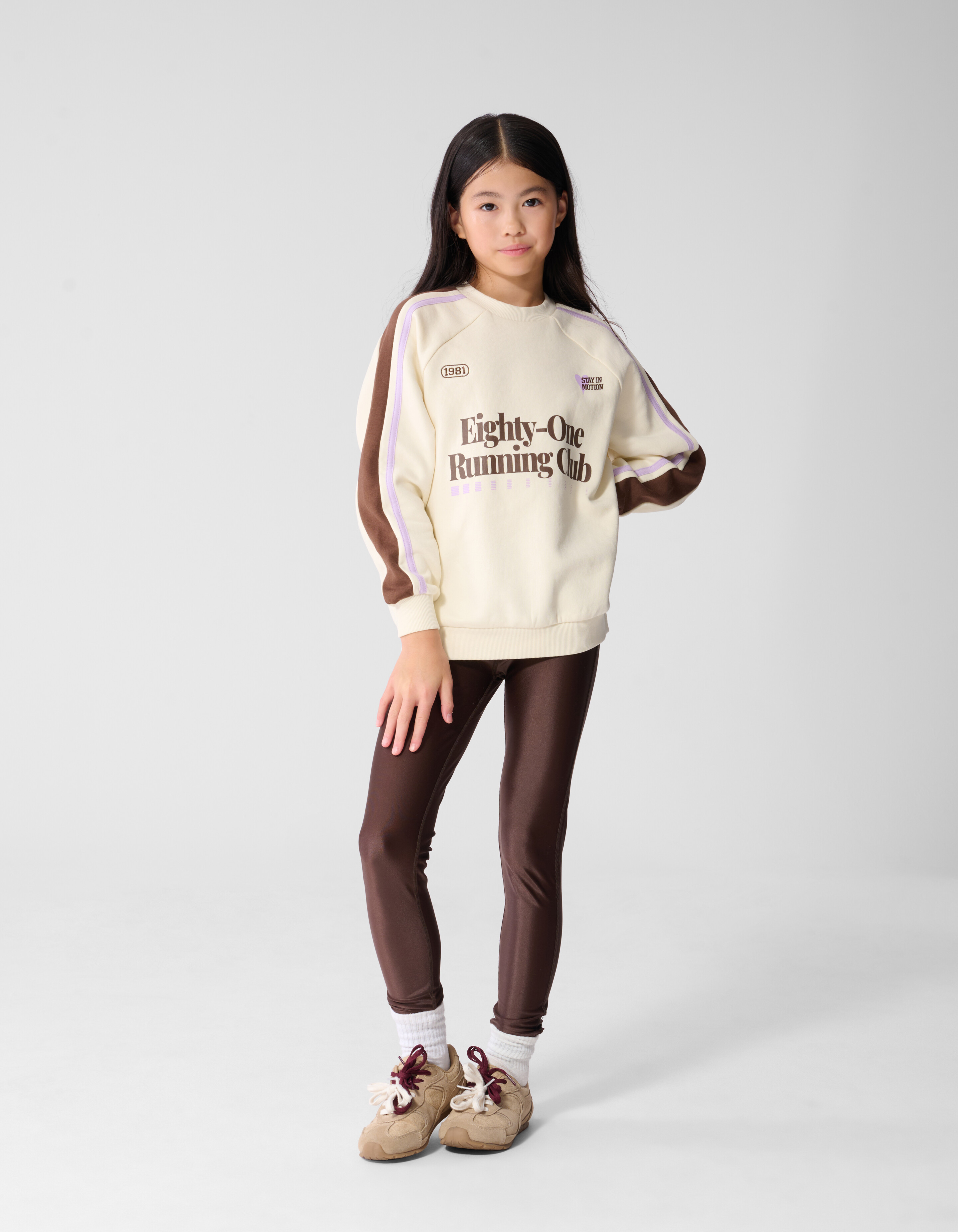 Big Sport Sweater Gebroken Wit SHOEBY GIRLS