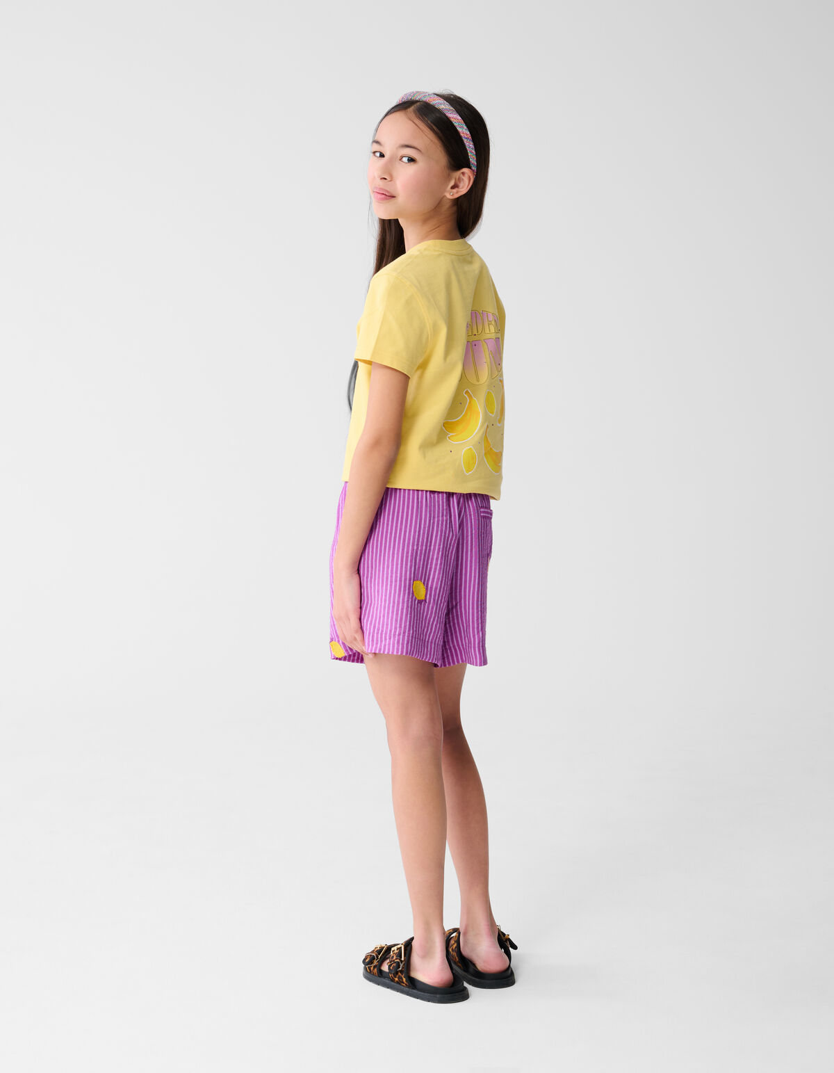 Sun T-shirt Lichtgeel SHOEBY GIRLS