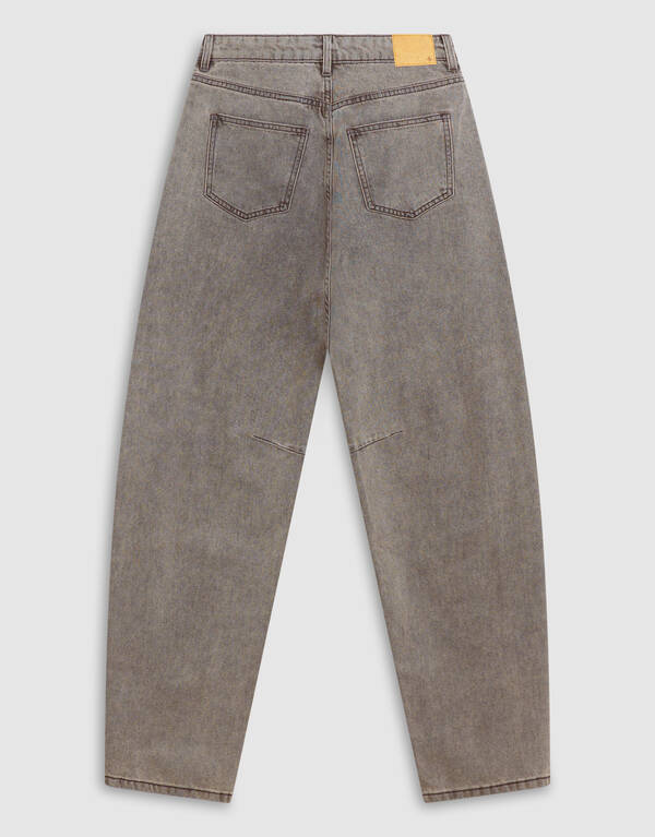 Sculpted Barrel Fit Jeans Grijs SHOEBY WOMEN