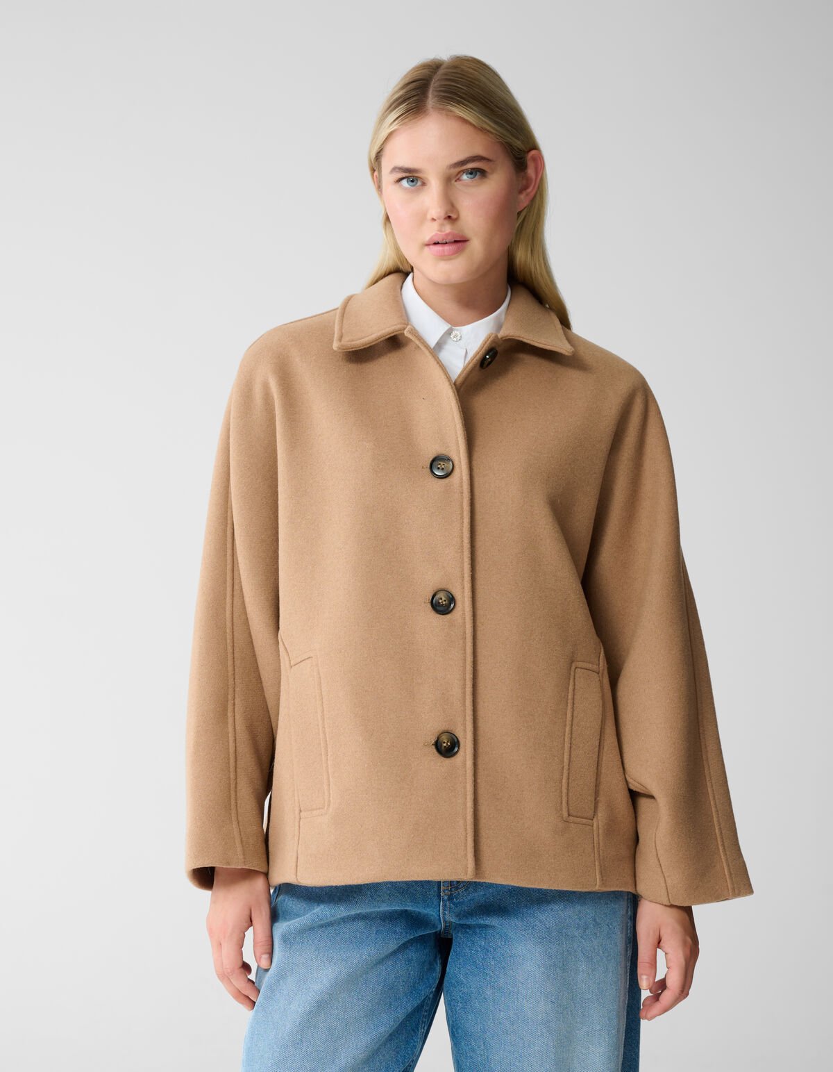 Wol Cape Jas Camel SHOEBY WOMEN